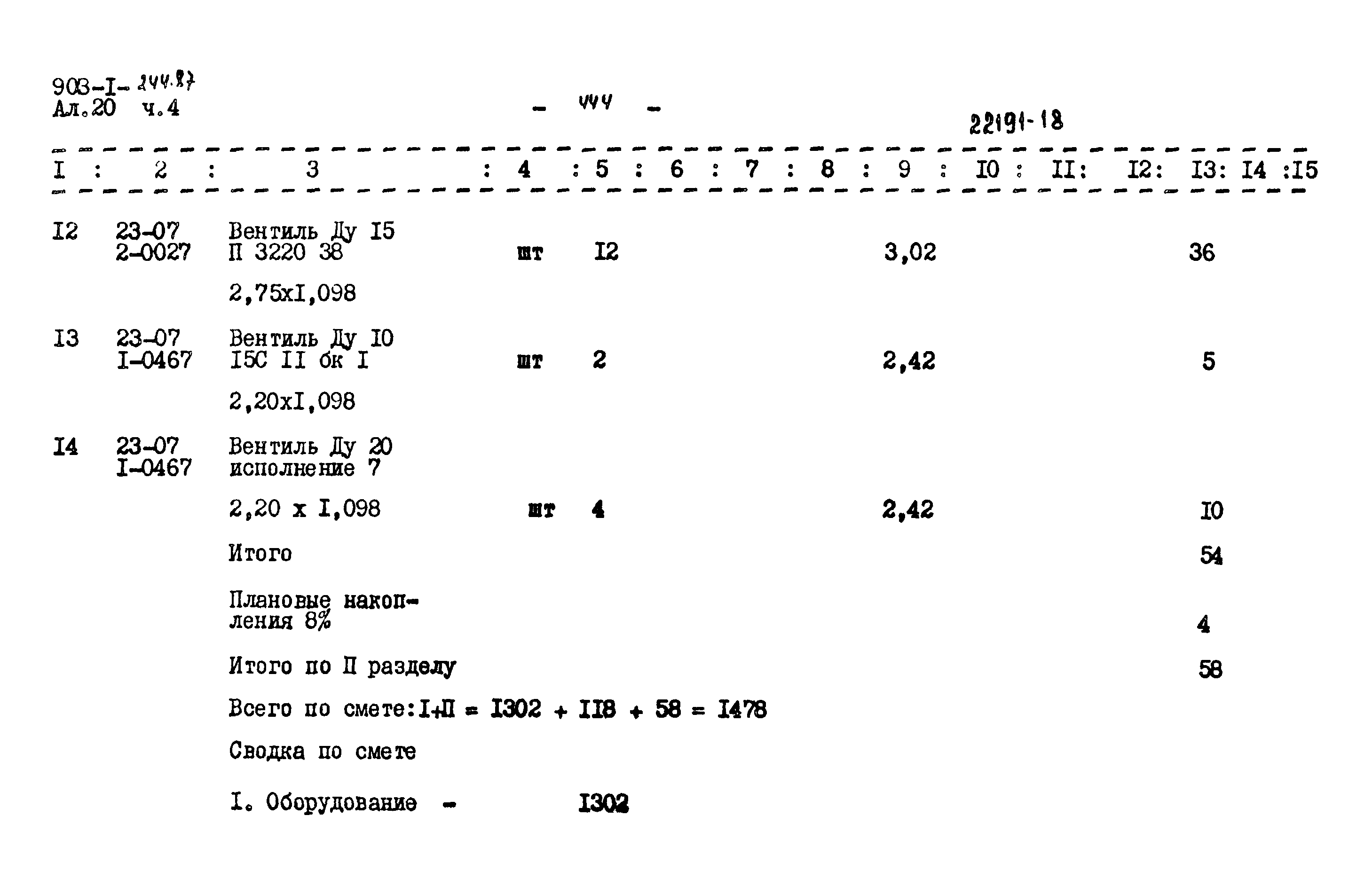 Типовой проект 903-1-244.87