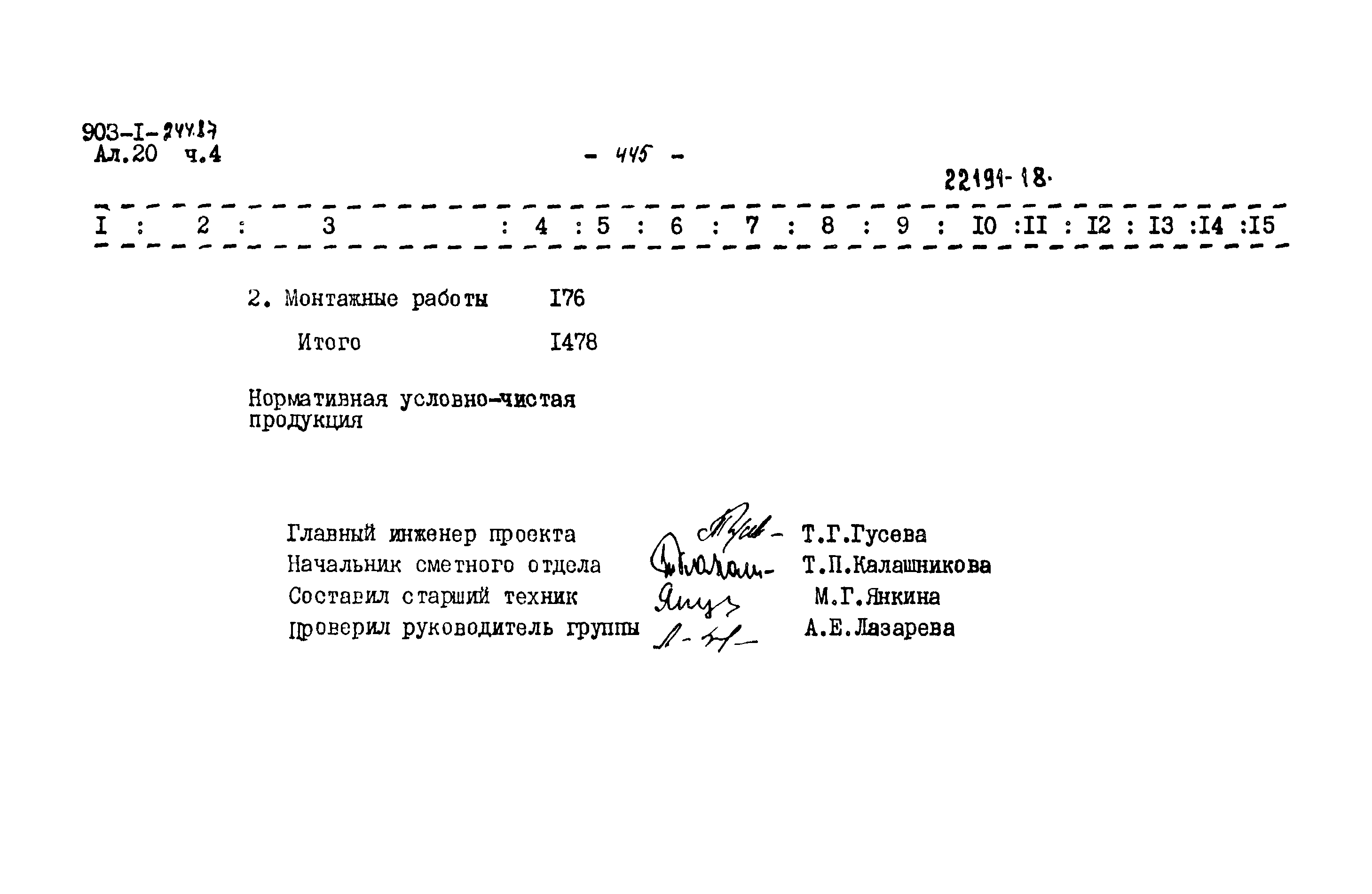 Типовой проект 903-1-244.87