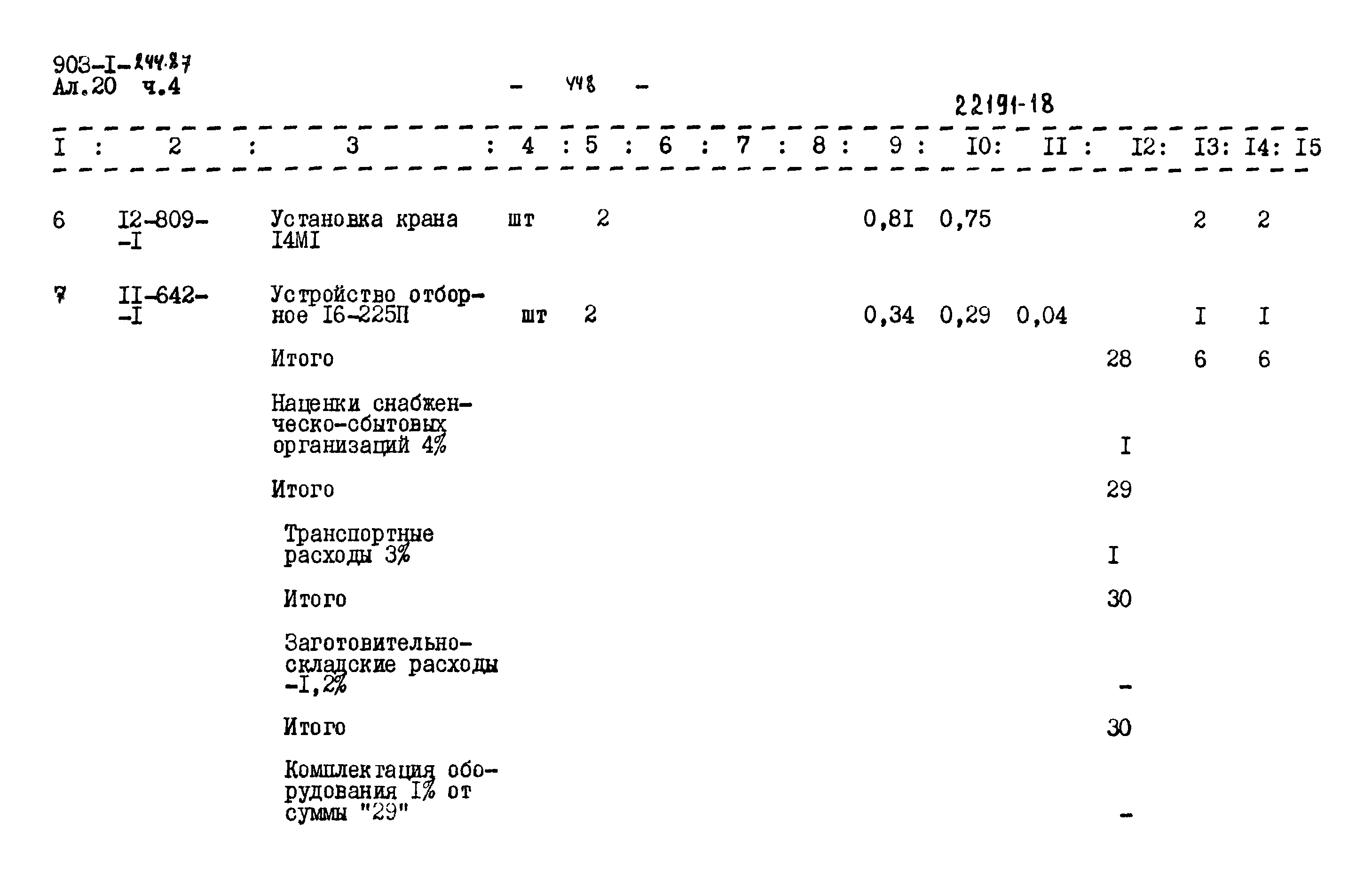 Типовой проект 903-1-244.87