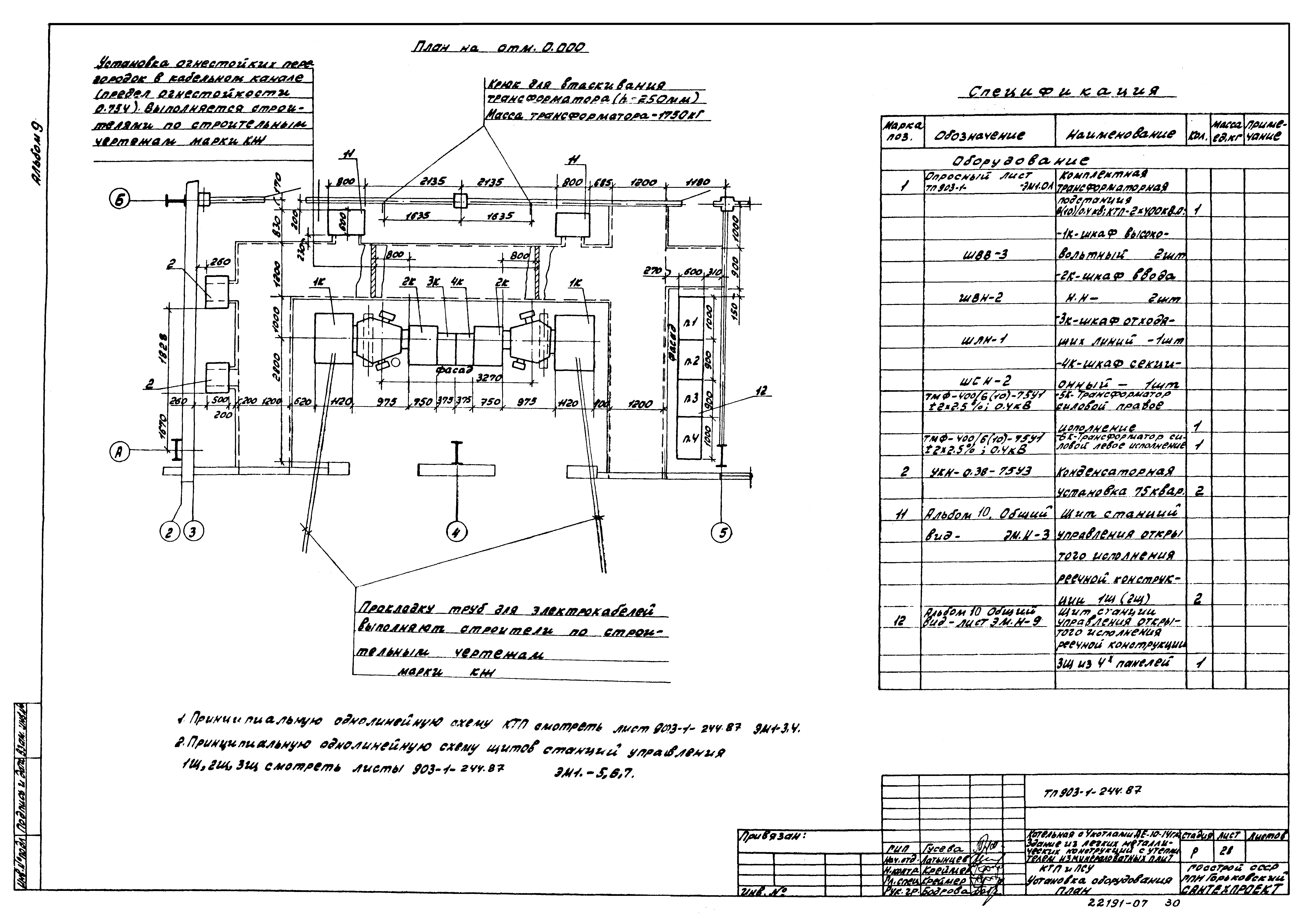 Типовой проект 903-1-244.87