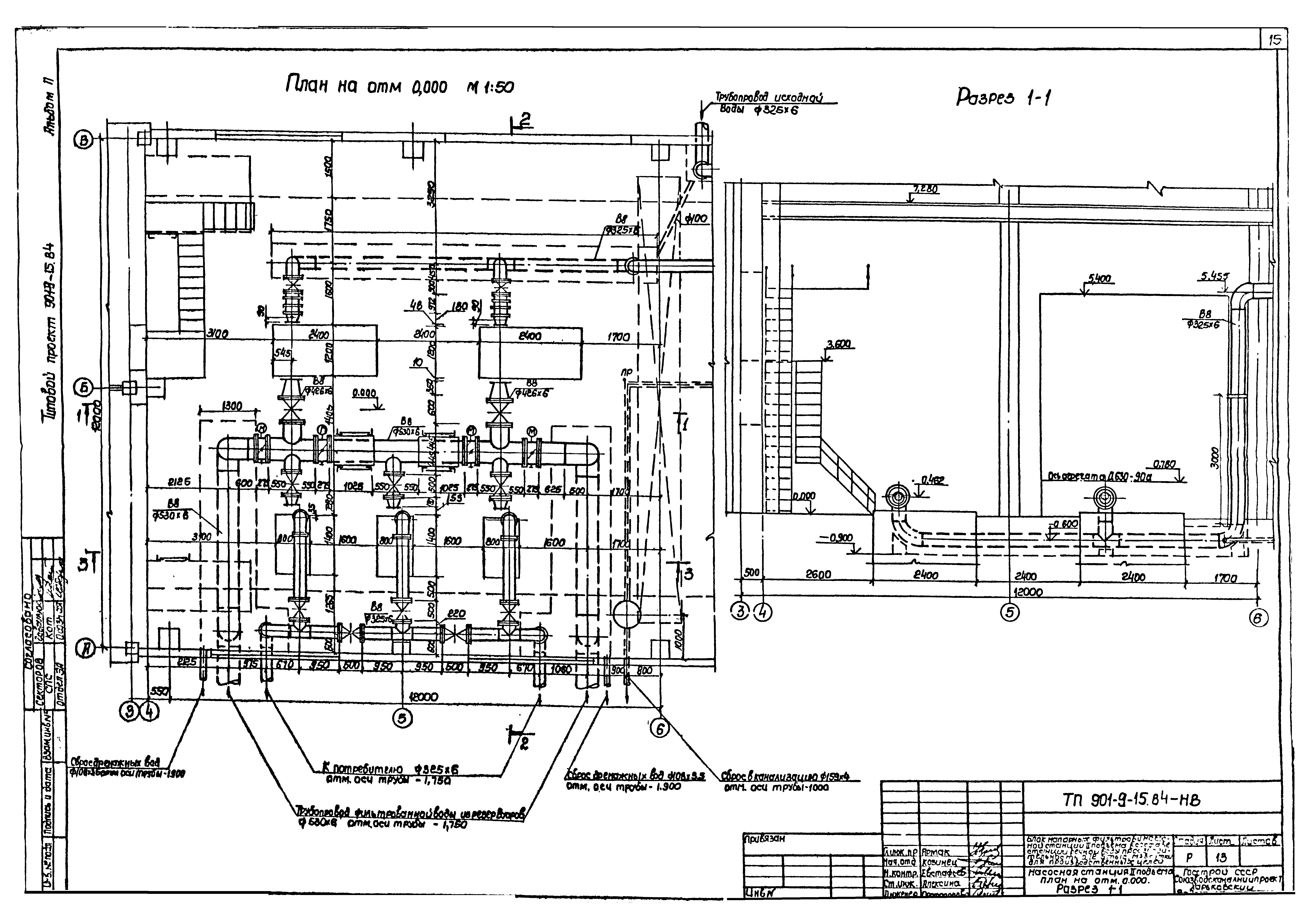 Типовой проект 901-9-15.84