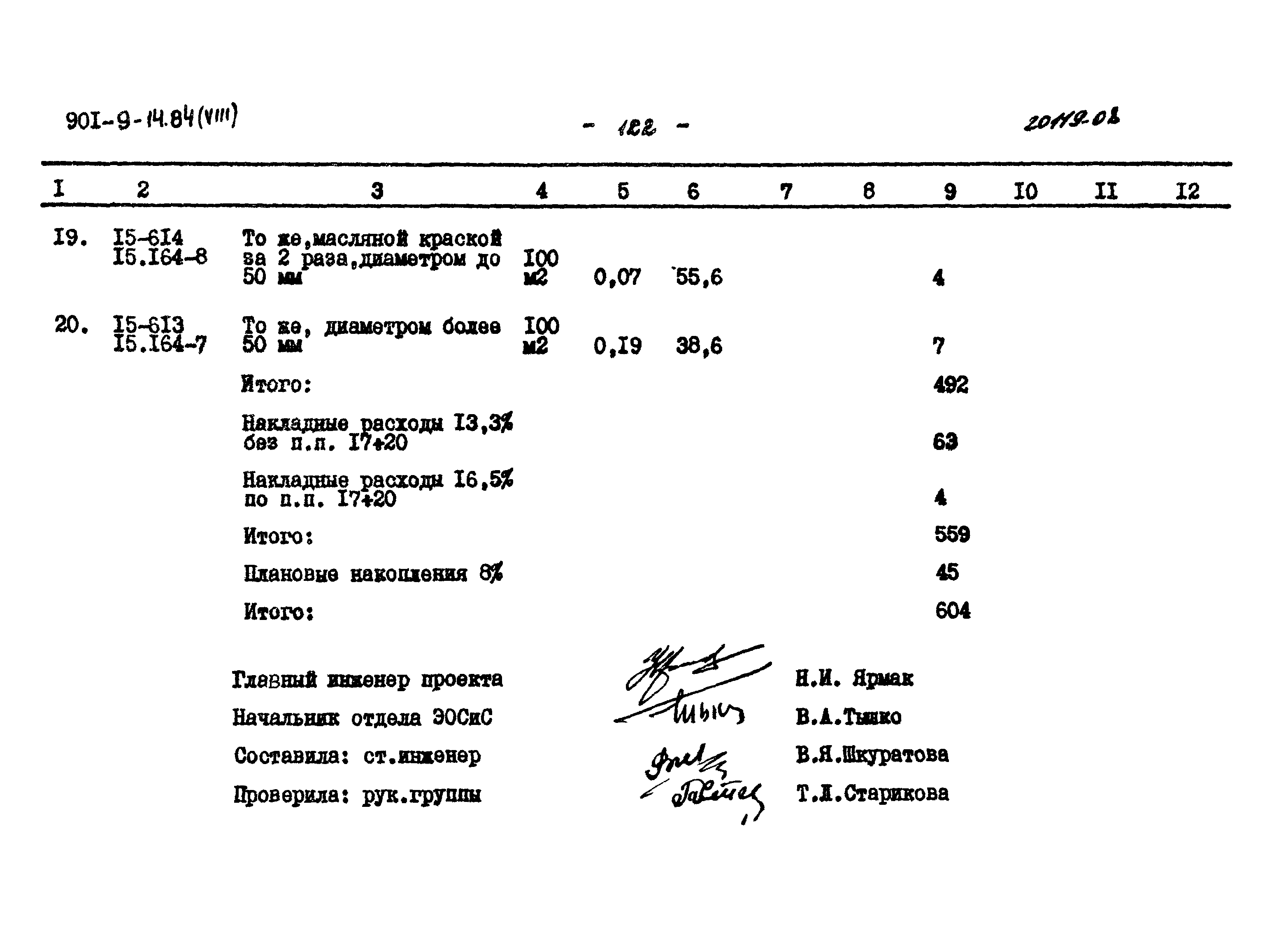 Типовой проект 901-9-14.84