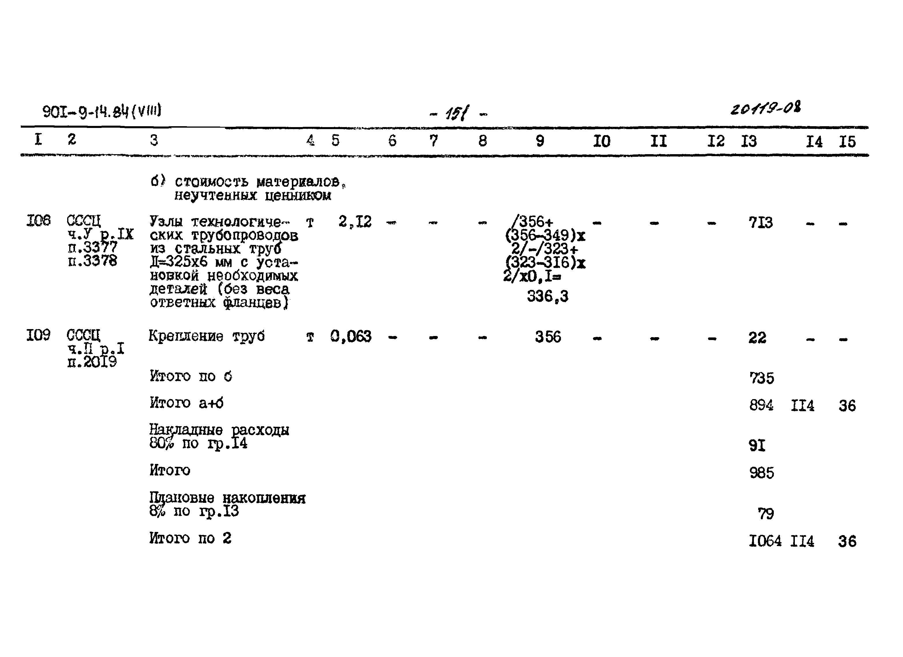 Типовой проект 901-9-14.84