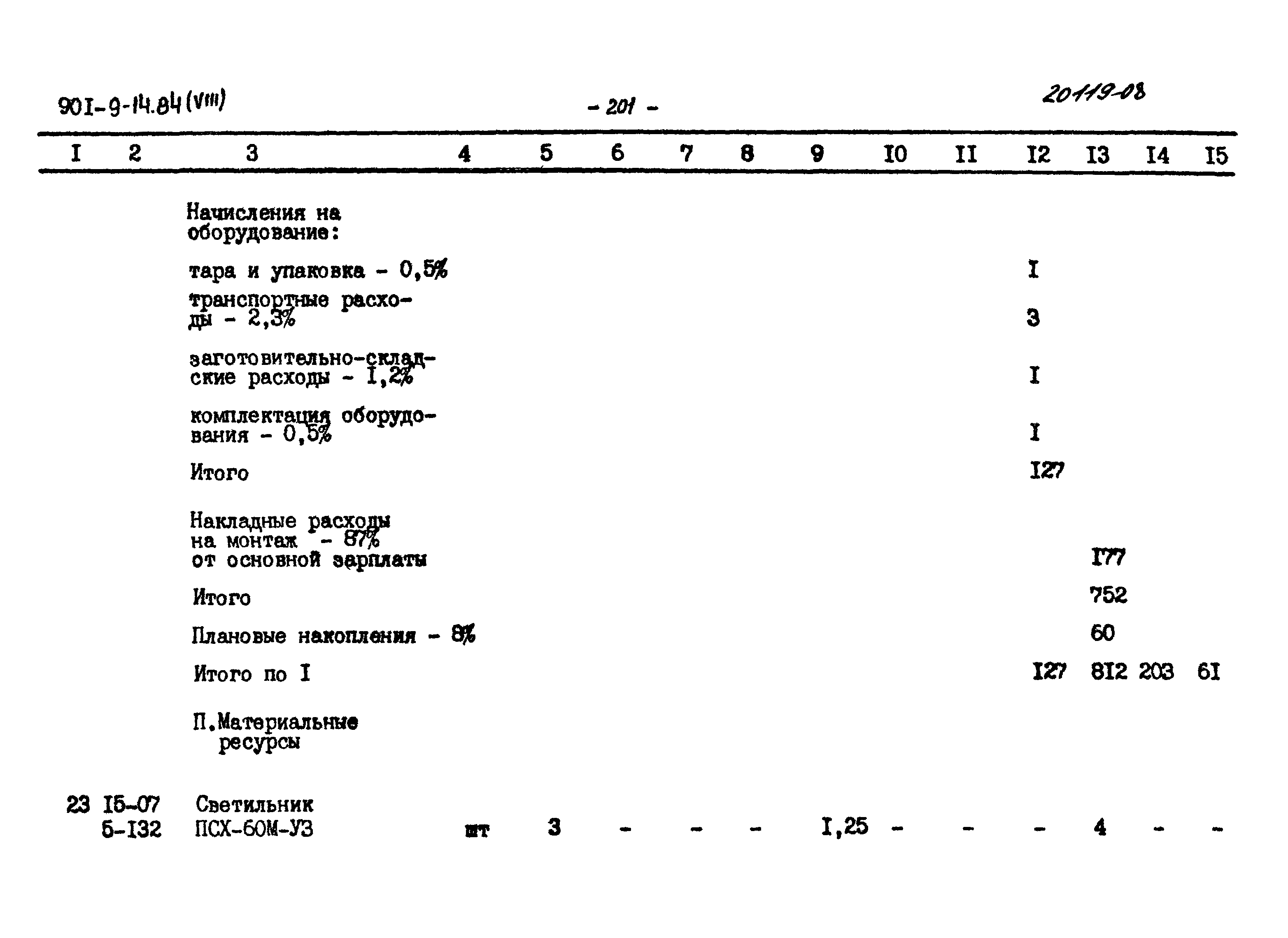 Типовой проект 901-9-14.84