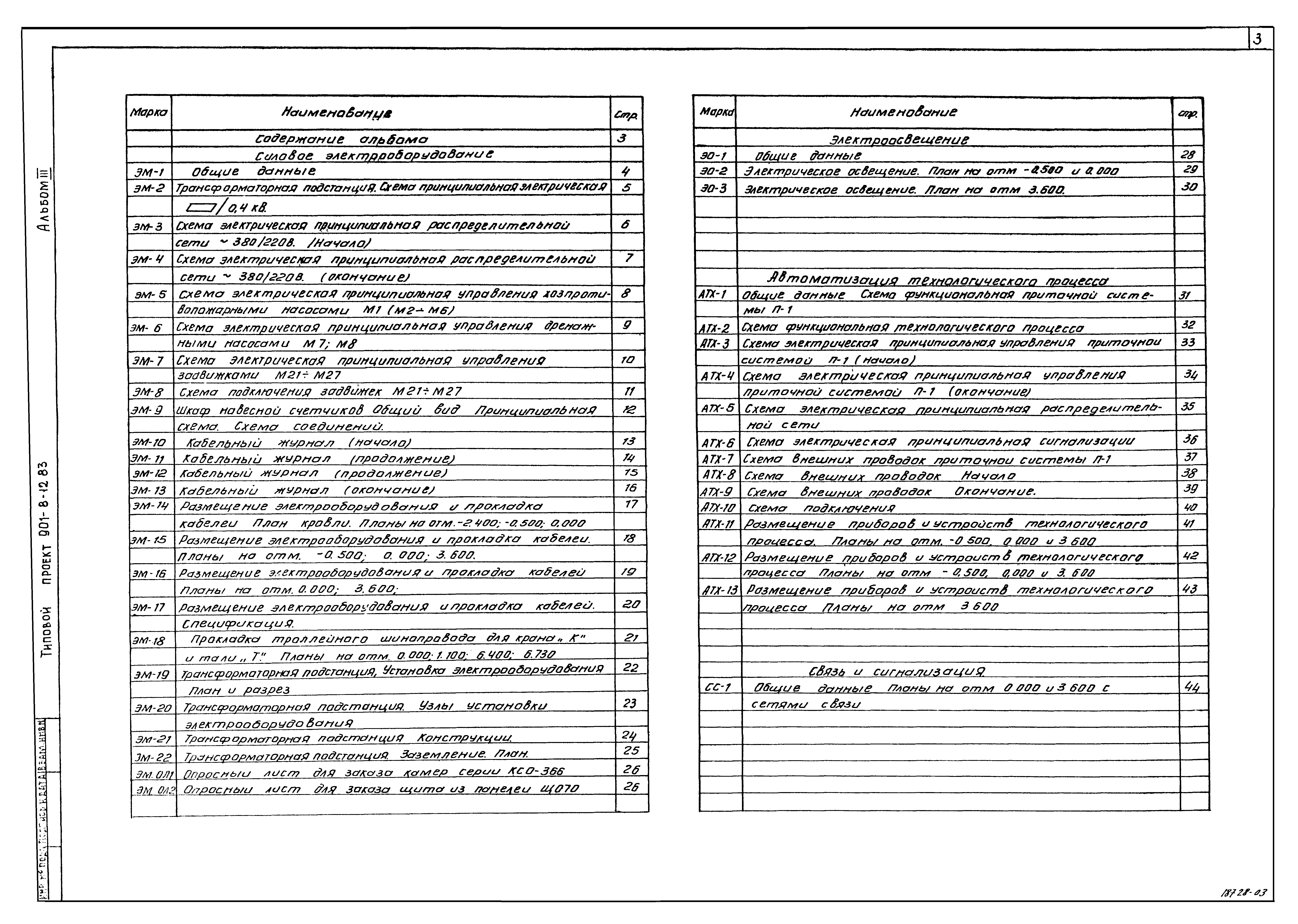 Типовой проект 901-8-12.83