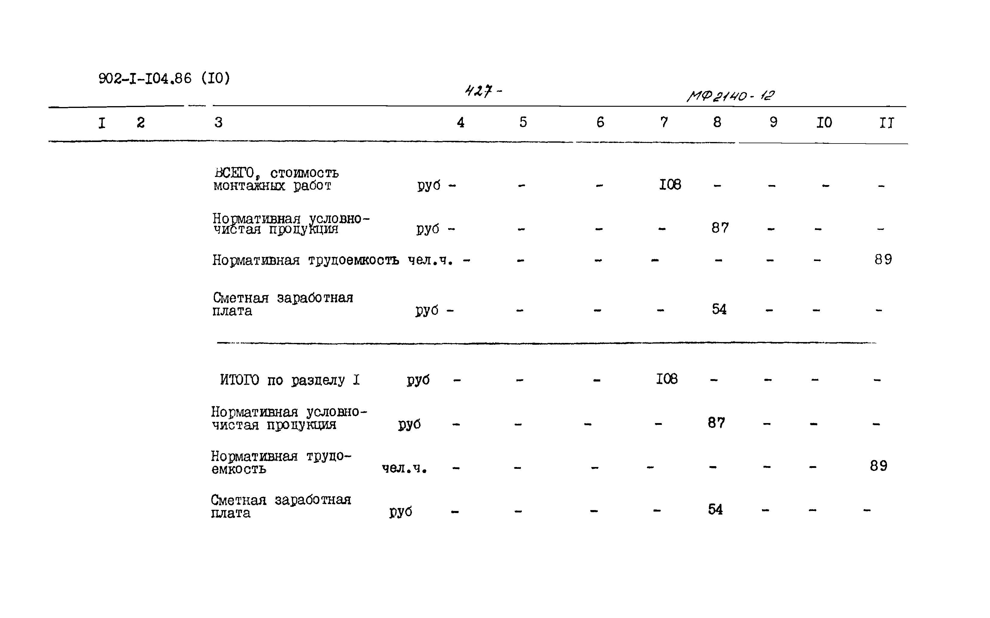 Типовой проект 902-1-106.86