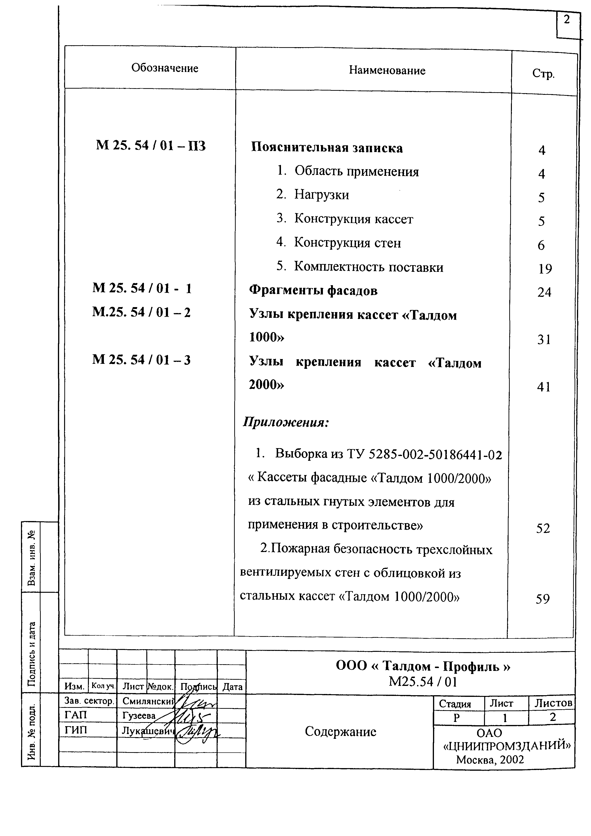 Шифр М25.54/01