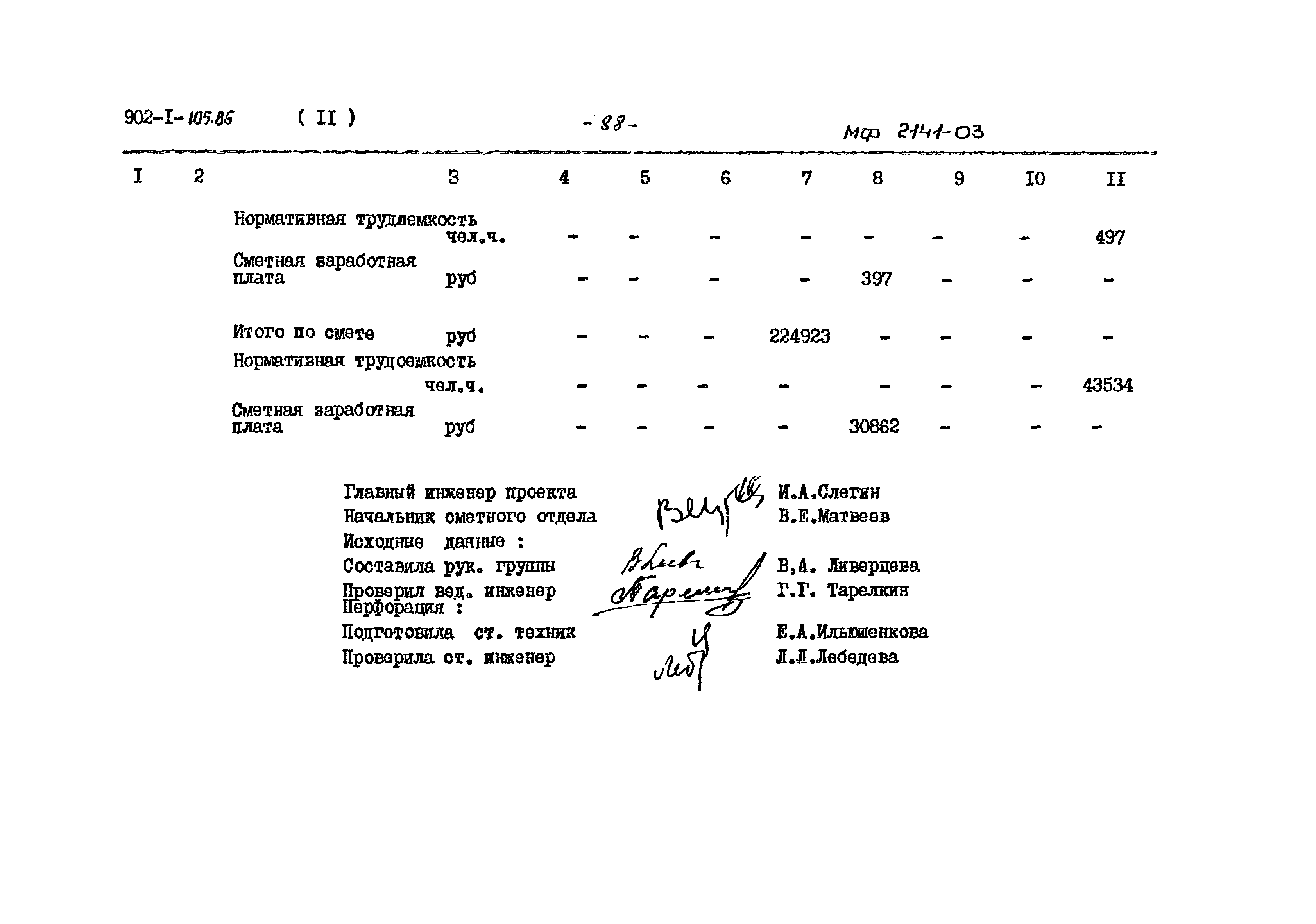 Типовой проект 902-1-105.86