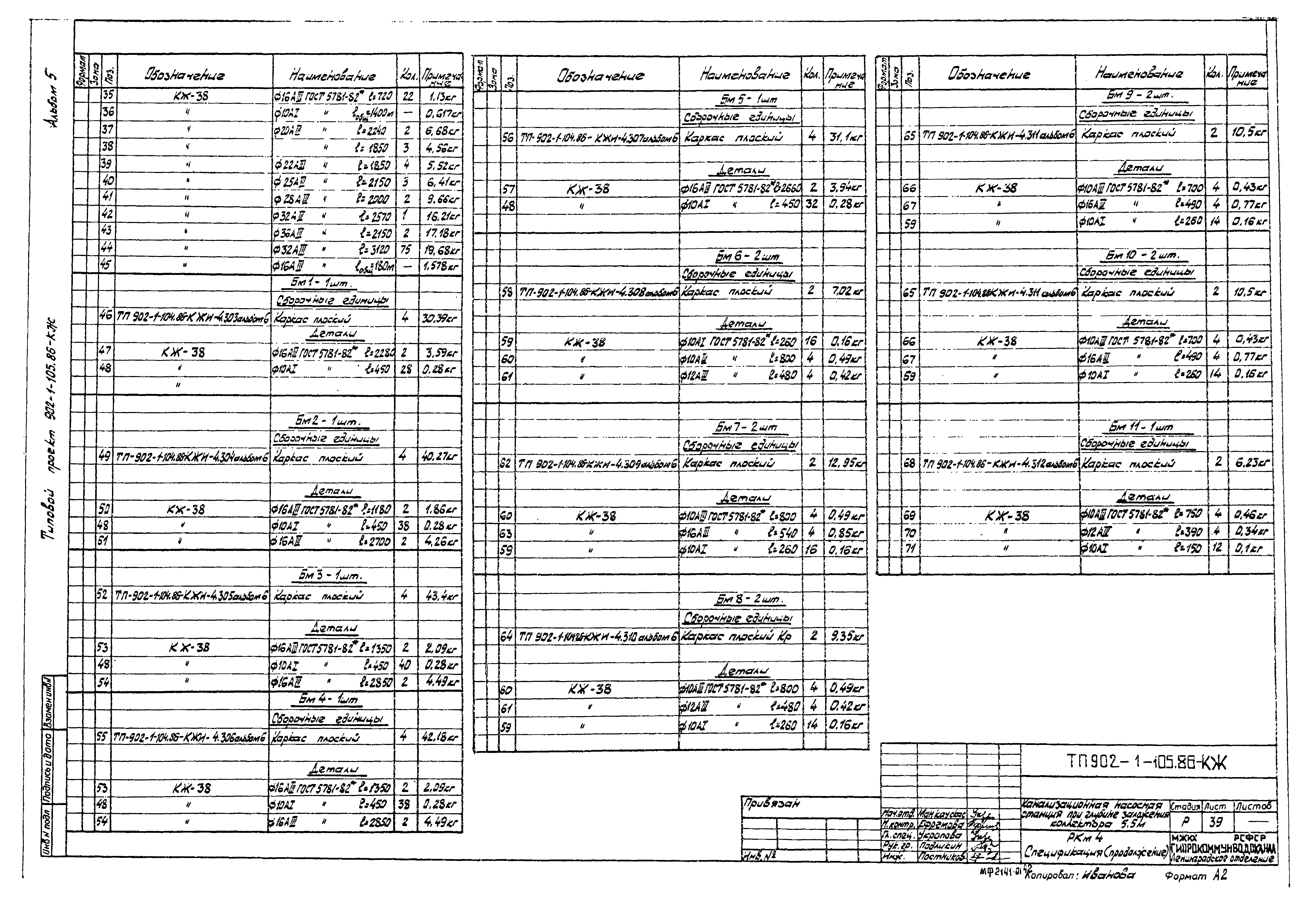 Типовой проект 902-1-105.86