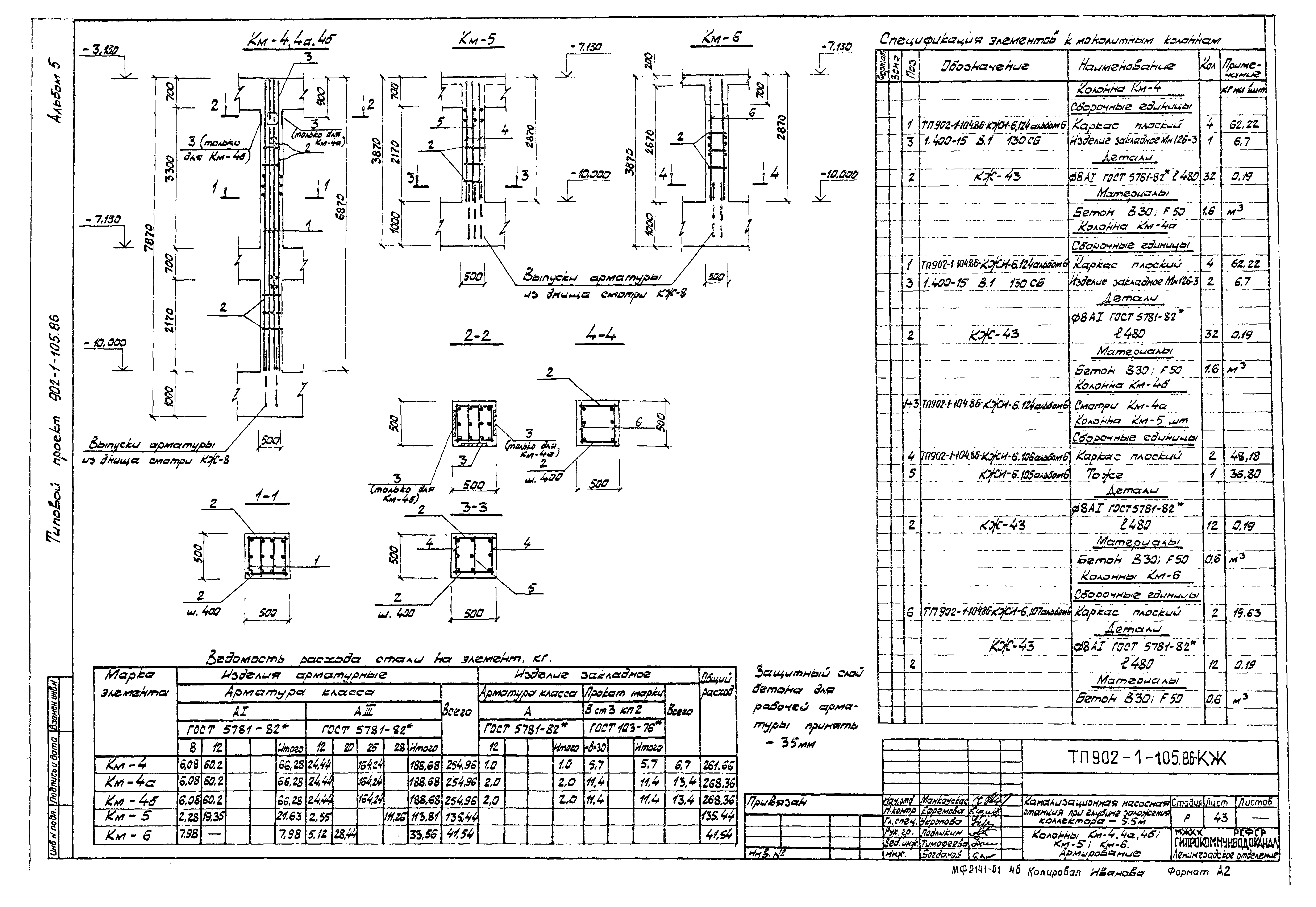 Типовой проект 902-1-105.86