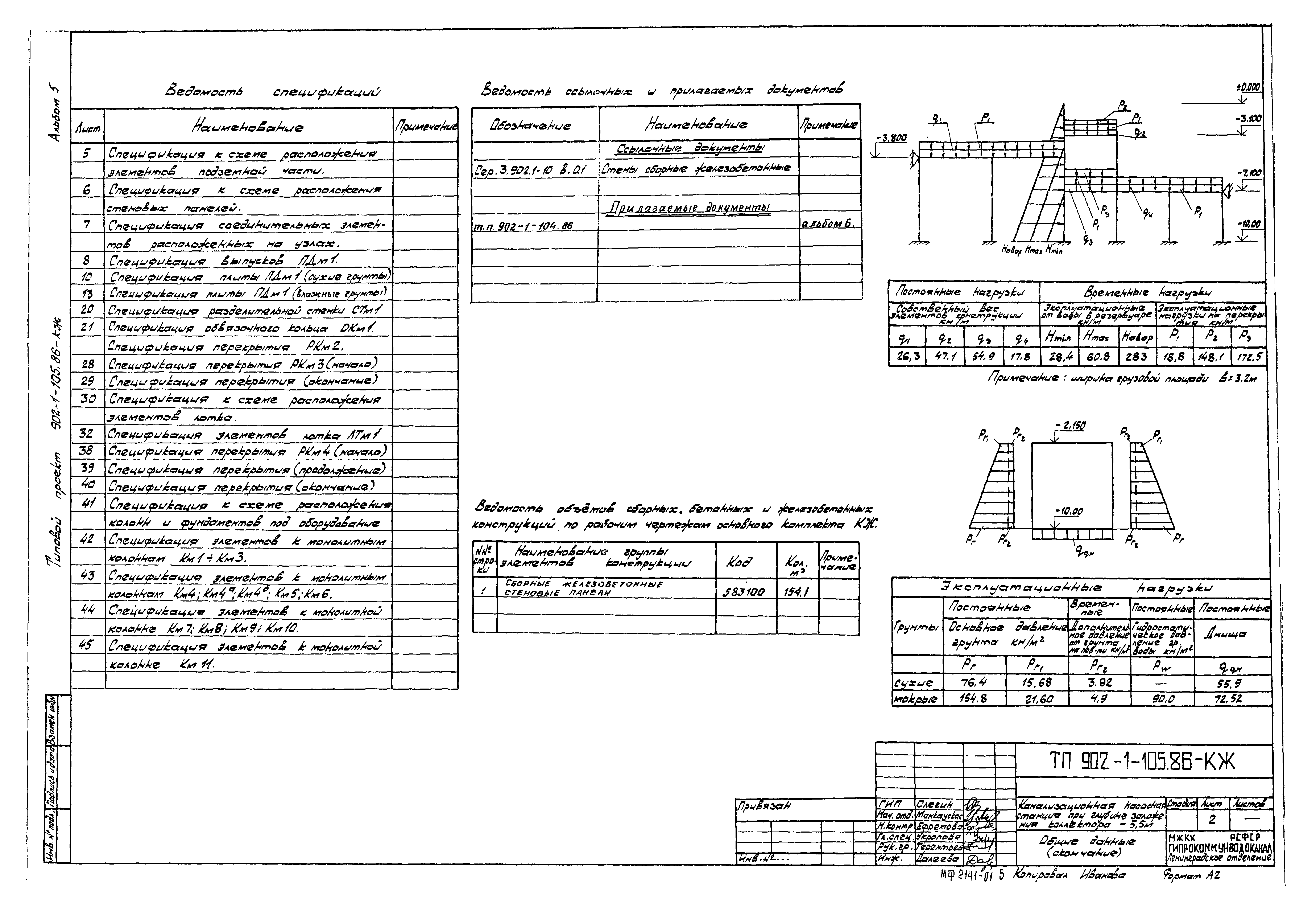 Типовой проект 902-1-105.86