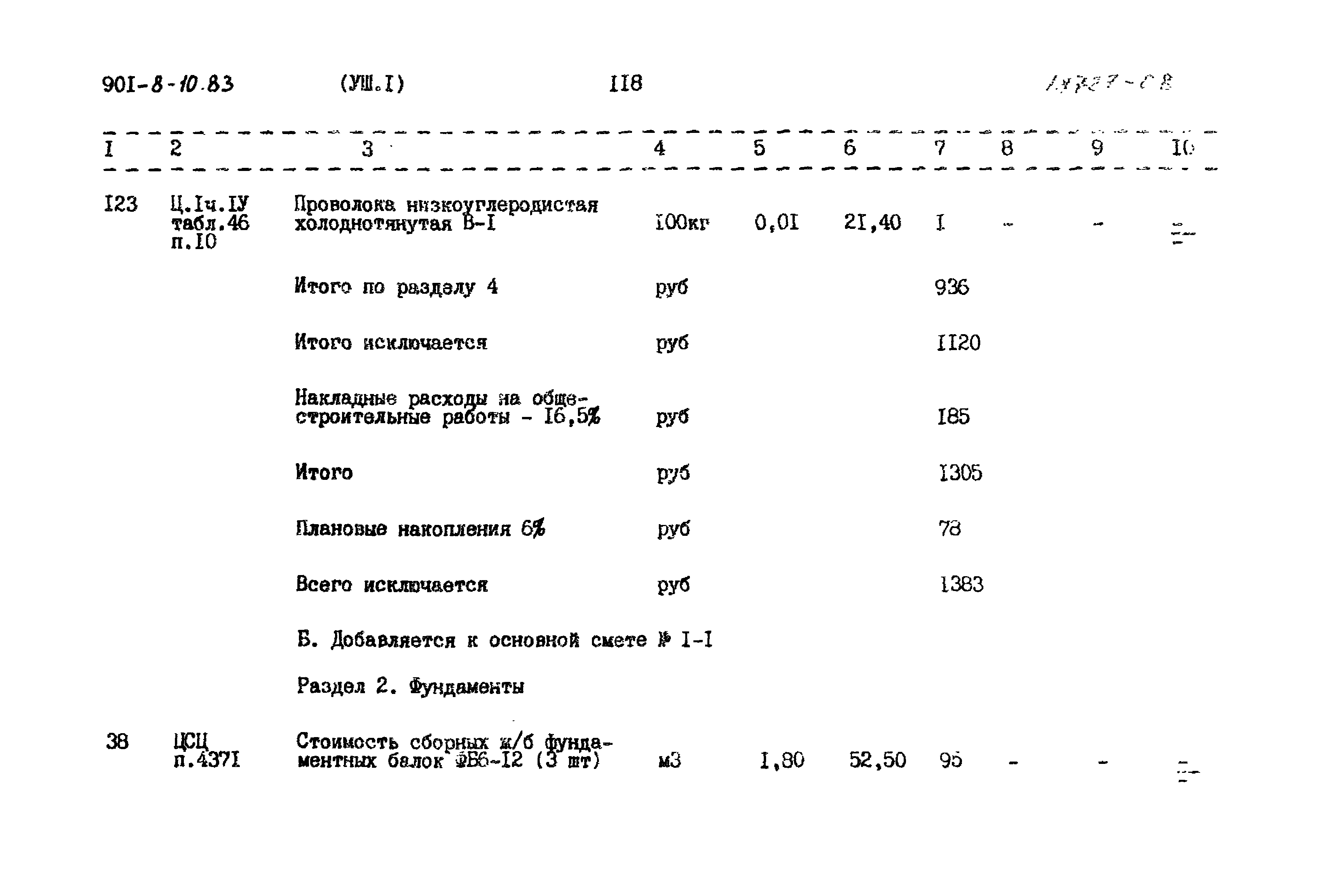 Типовой проект 901-8-10.83