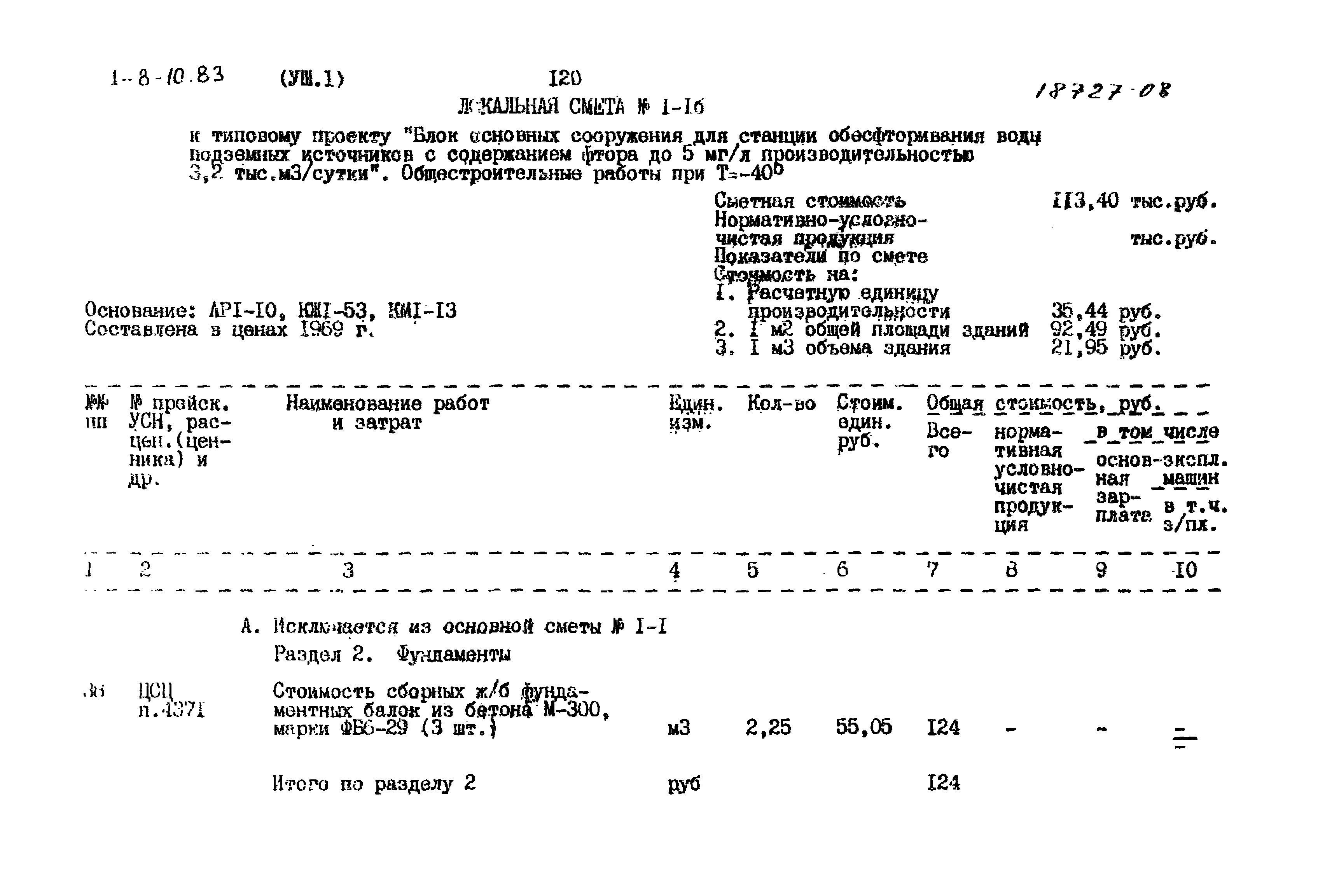 Типовой проект 901-8-10.83