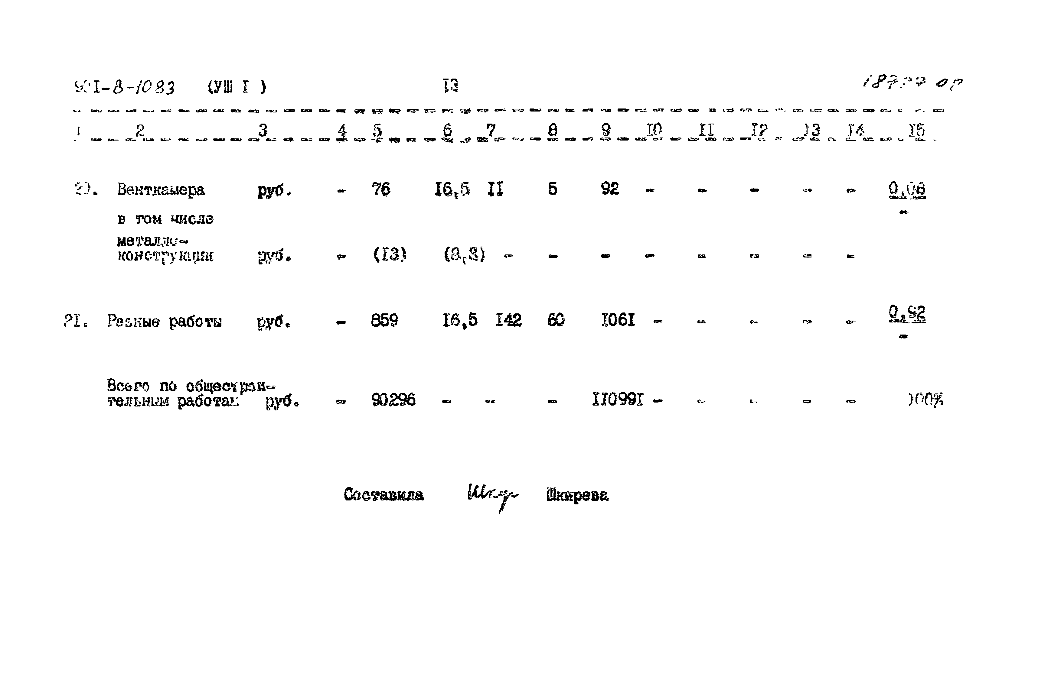 Типовой проект 901-8-10.83