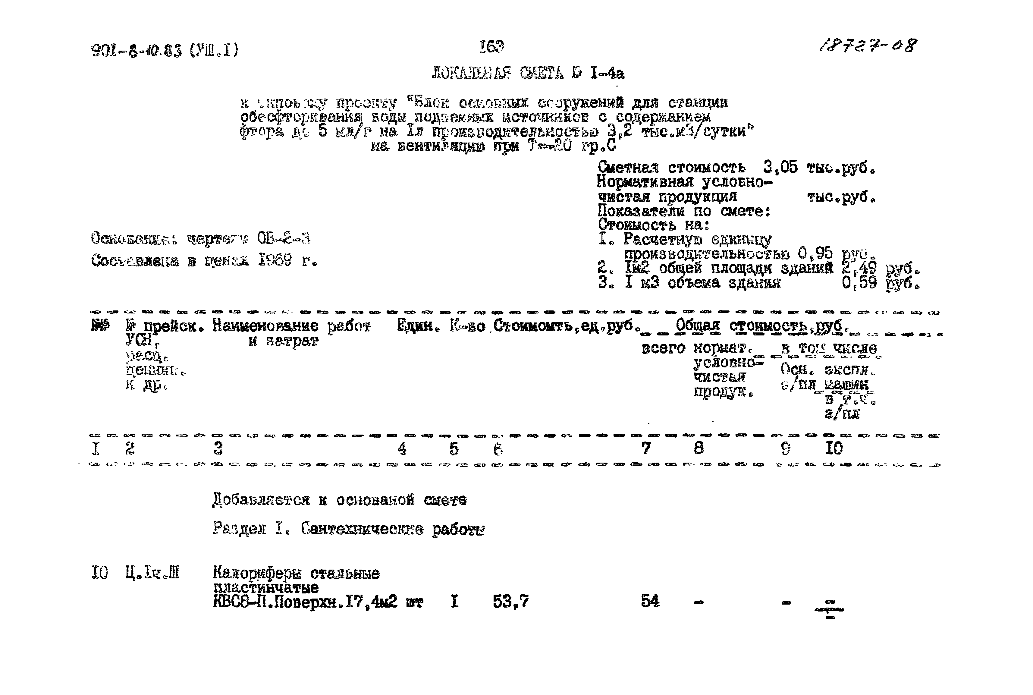 Типовой проект 901-8-10.83