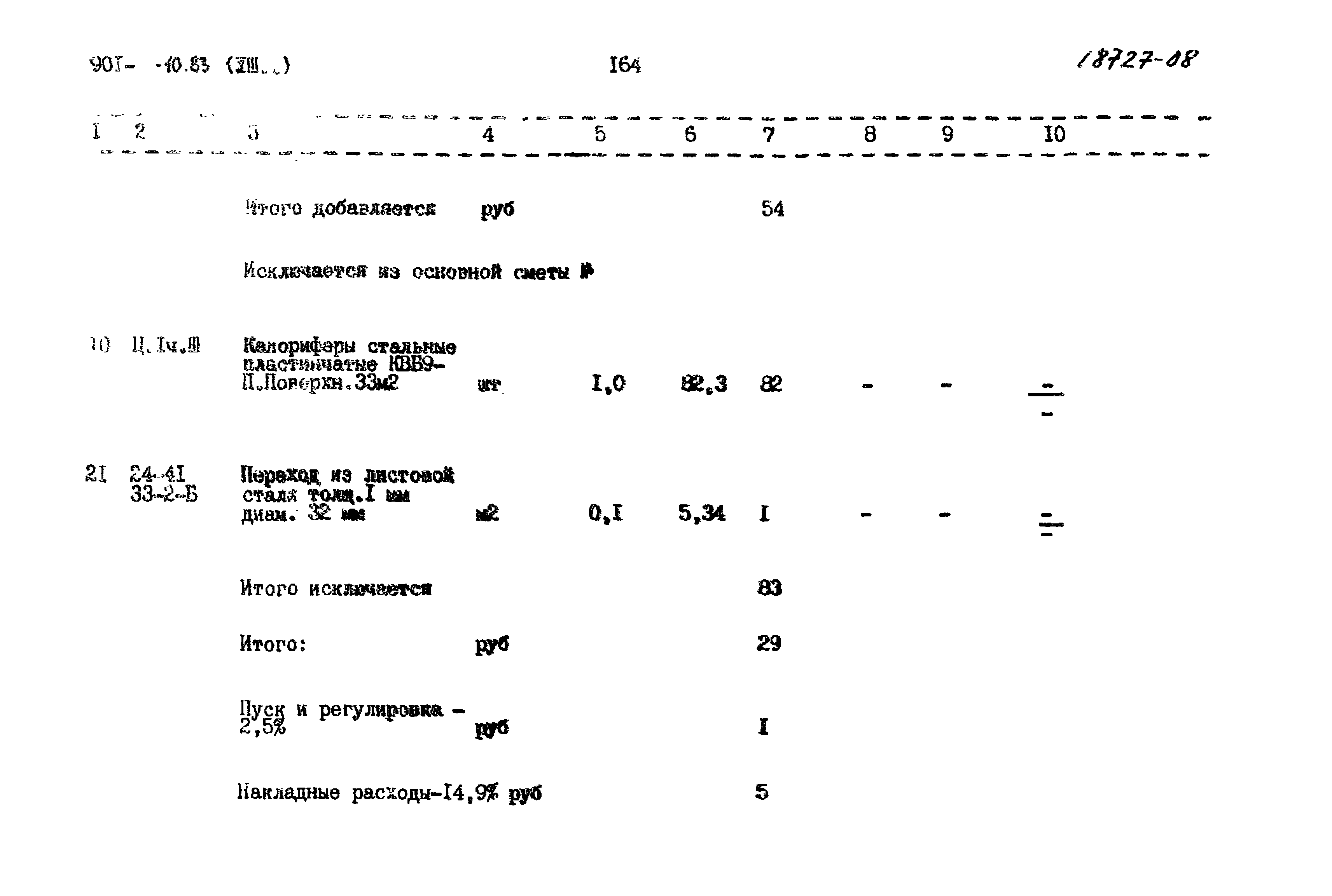 Типовой проект 901-8-10.83