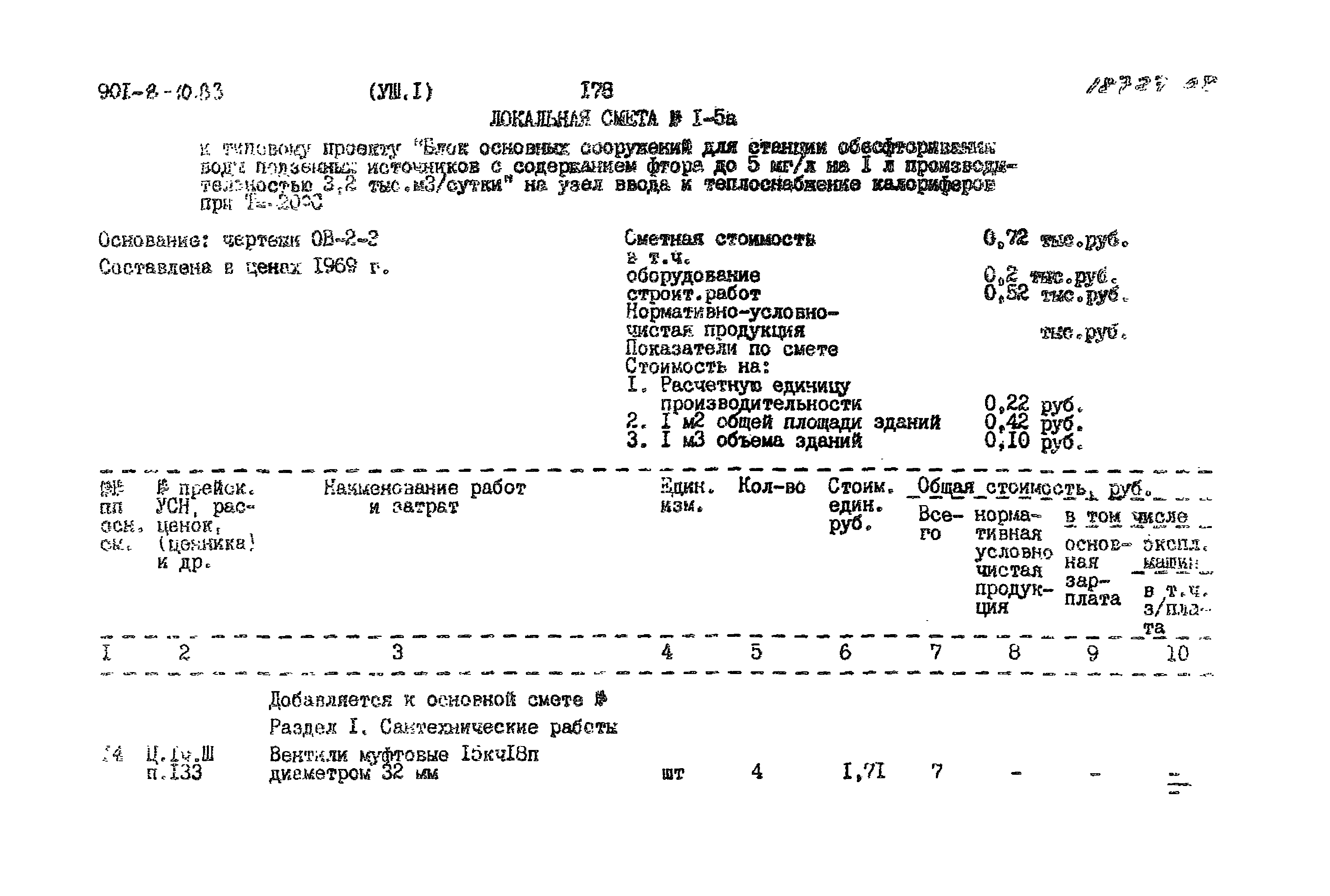 Типовой проект 901-8-10.83