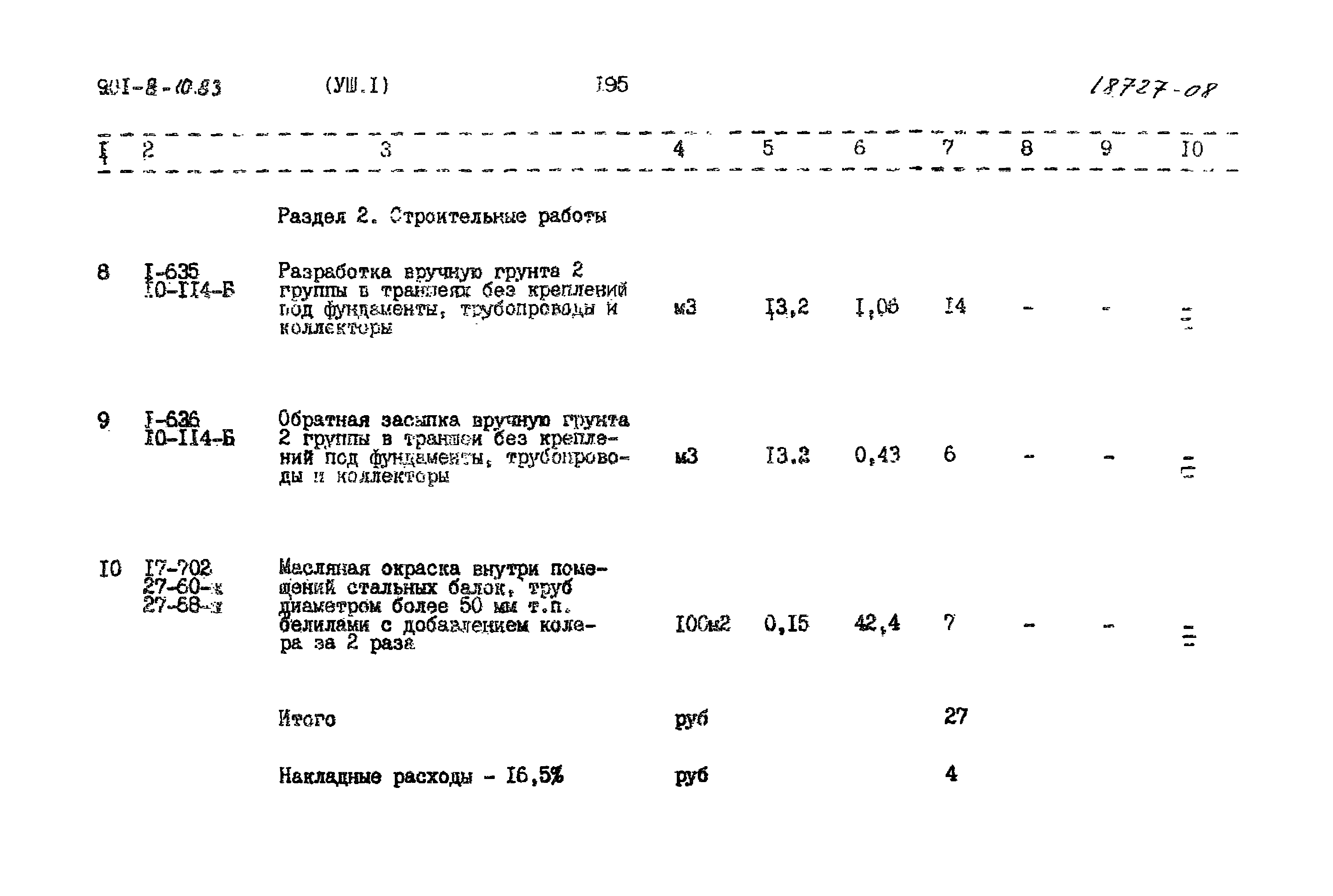 Типовой проект 901-8-10.83