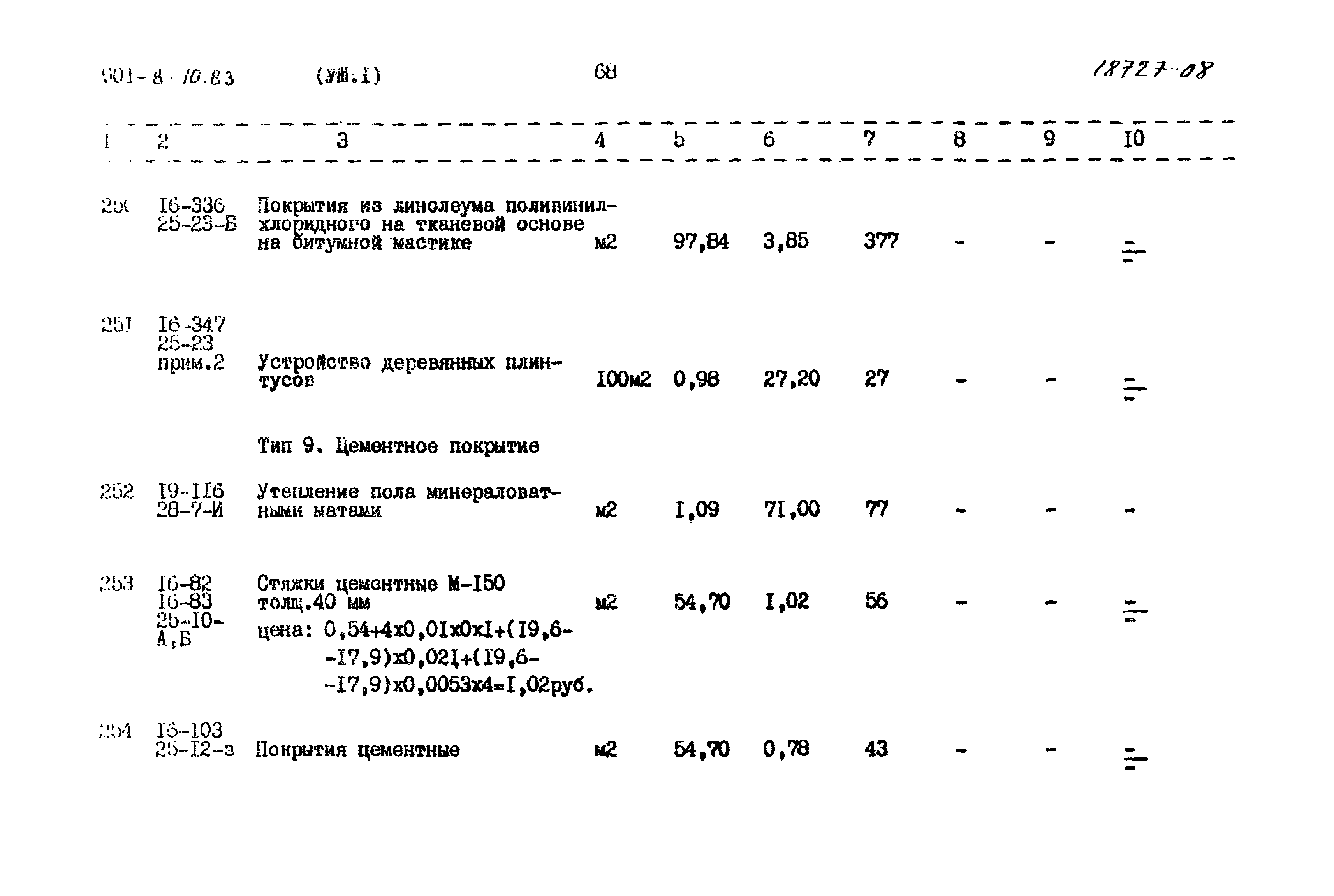 Типовой проект 901-8-10.83