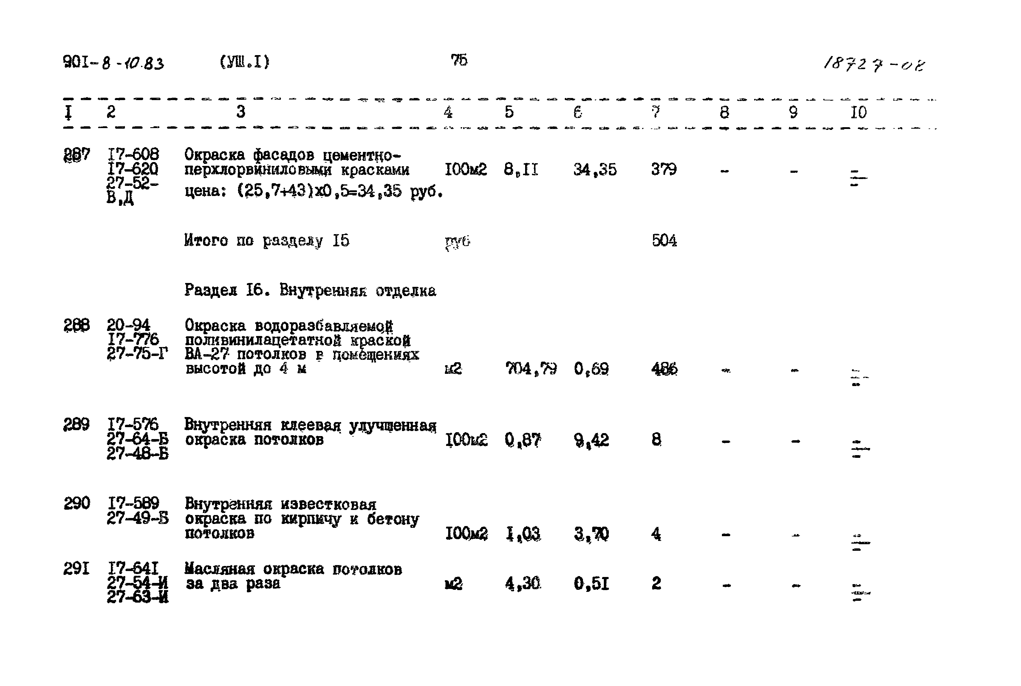 Типовой проект 901-8-10.83