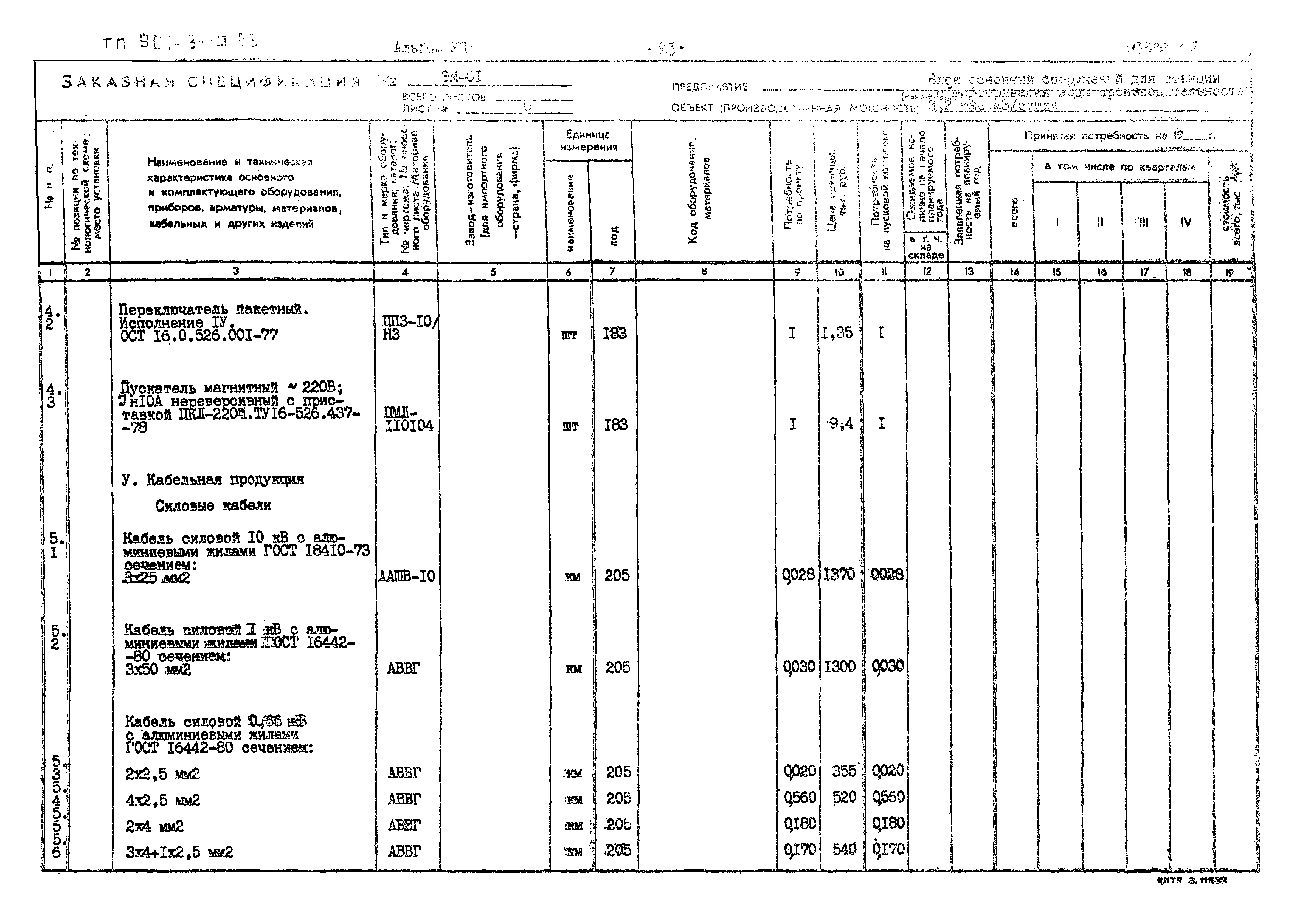 Типовой проект 901-8-10.83
