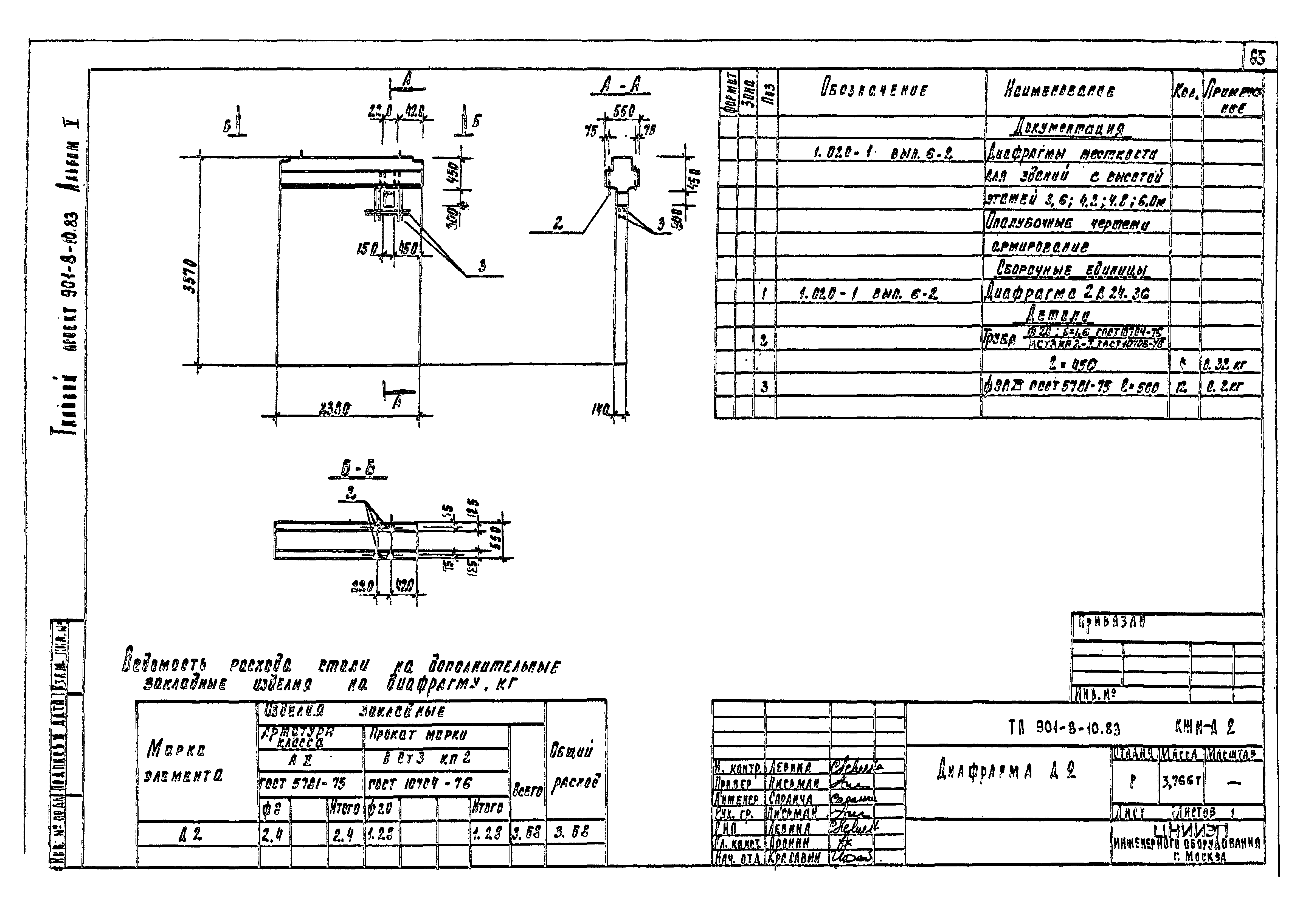 Типовой проект 901-8-10.83