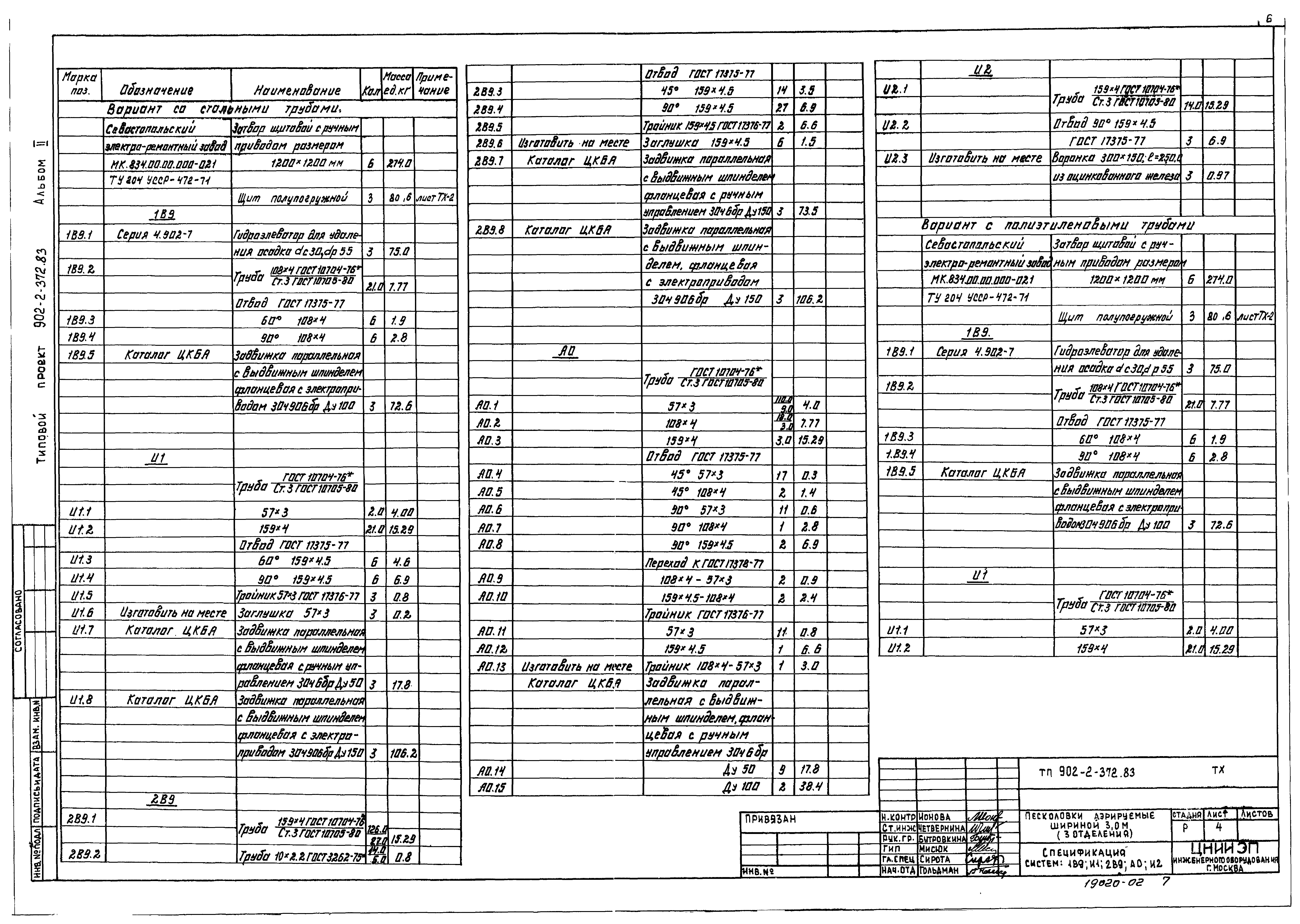 Типовой проект 902-2-372.83