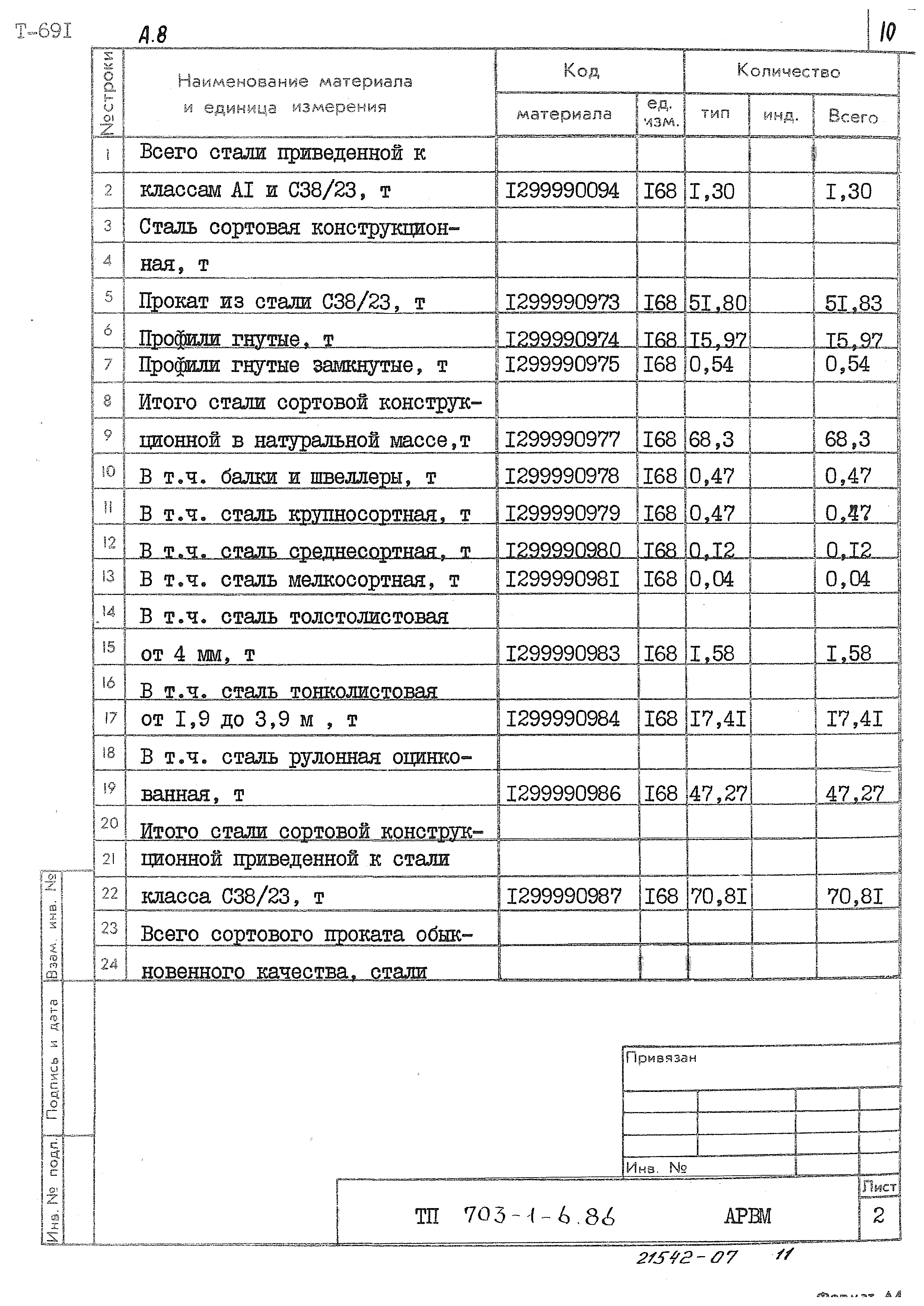 Типовой проект 703-1-6.86