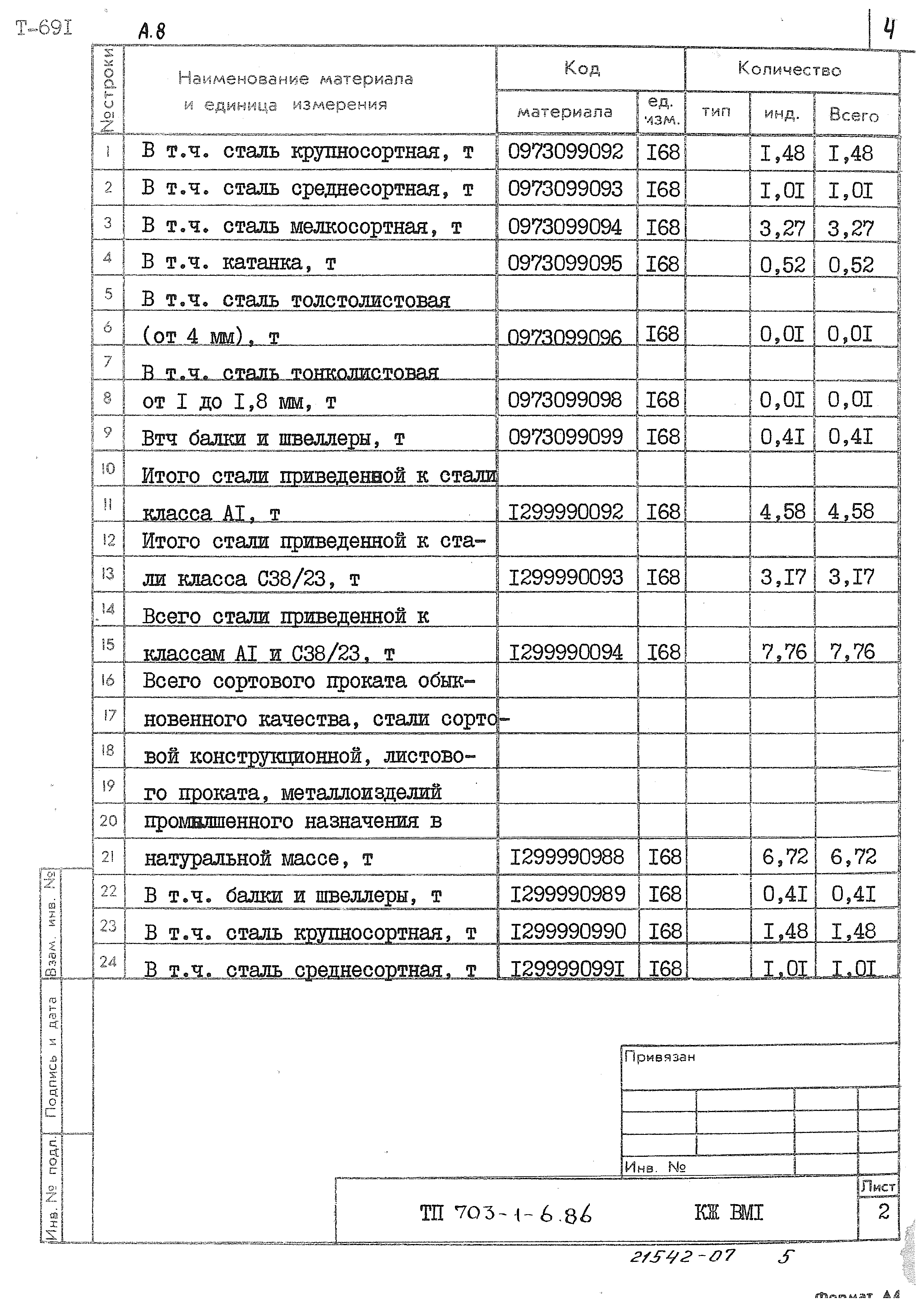 Типовой проект 703-1-6.86