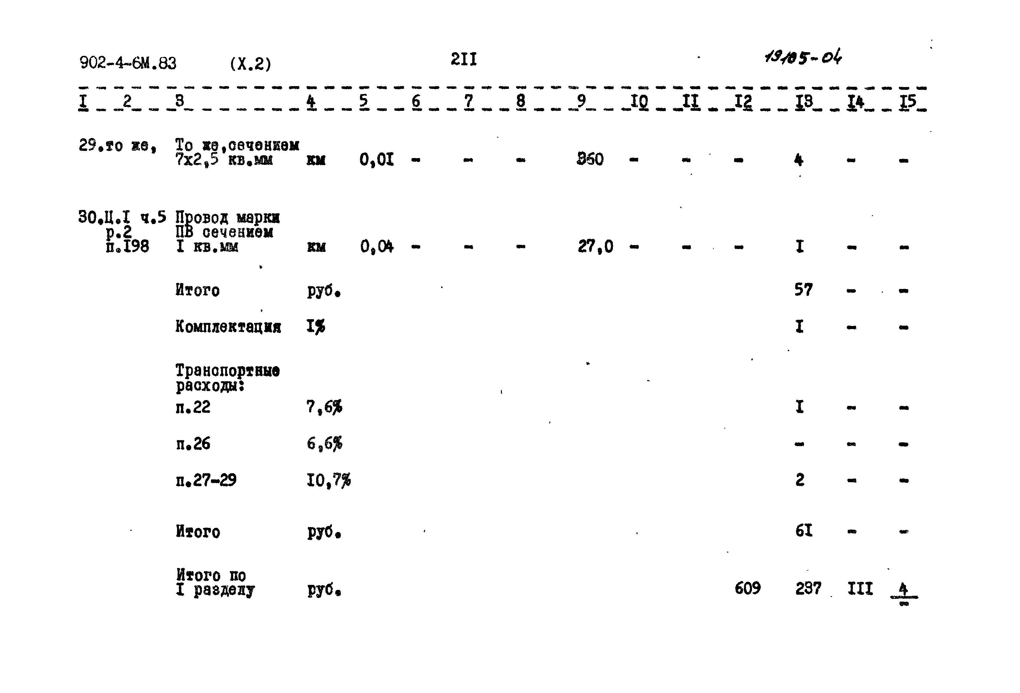 Типовой проект 902-4-6м.83
