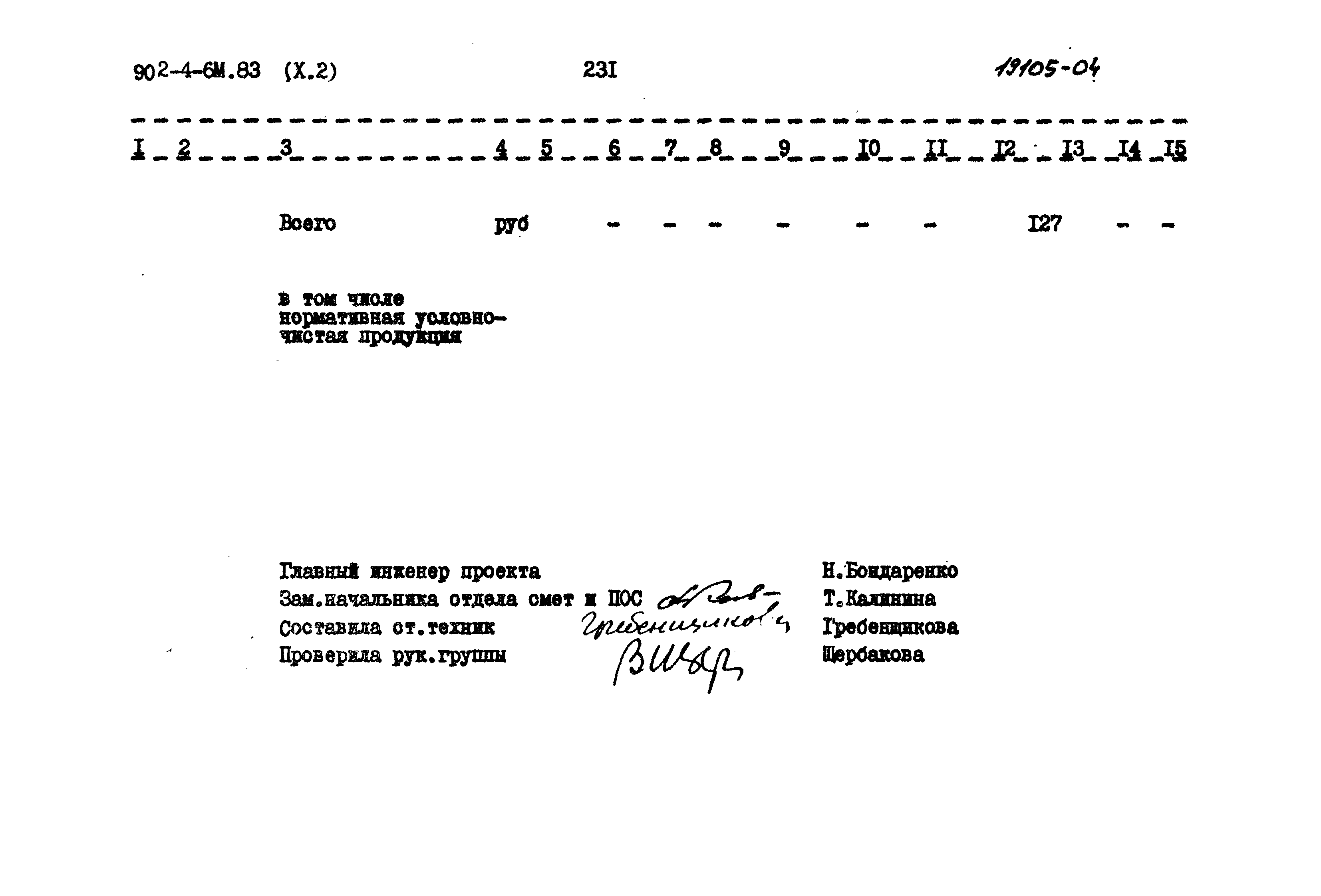 Типовой проект 902-4-6м.83