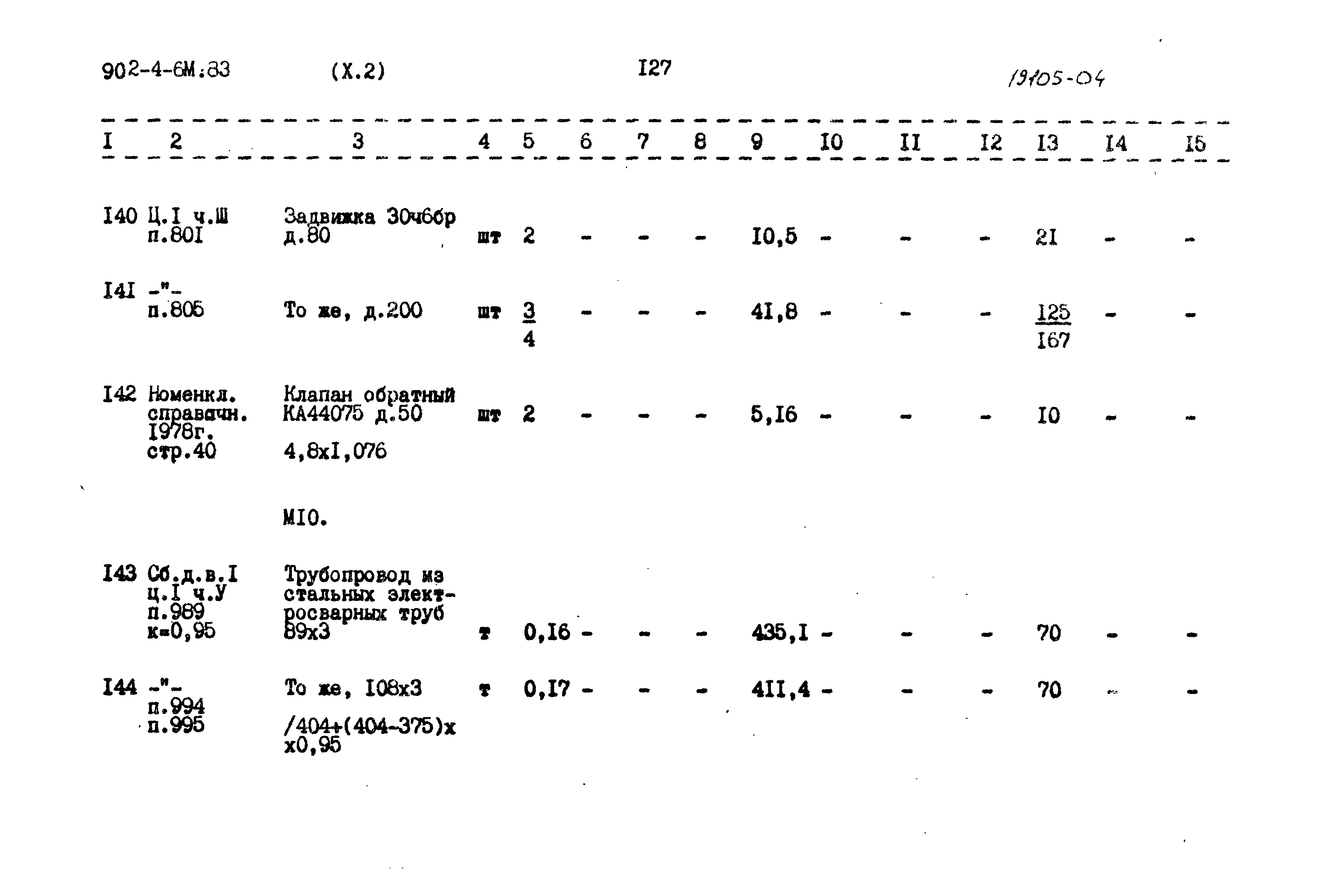 Типовой проект 902-4-6м.83