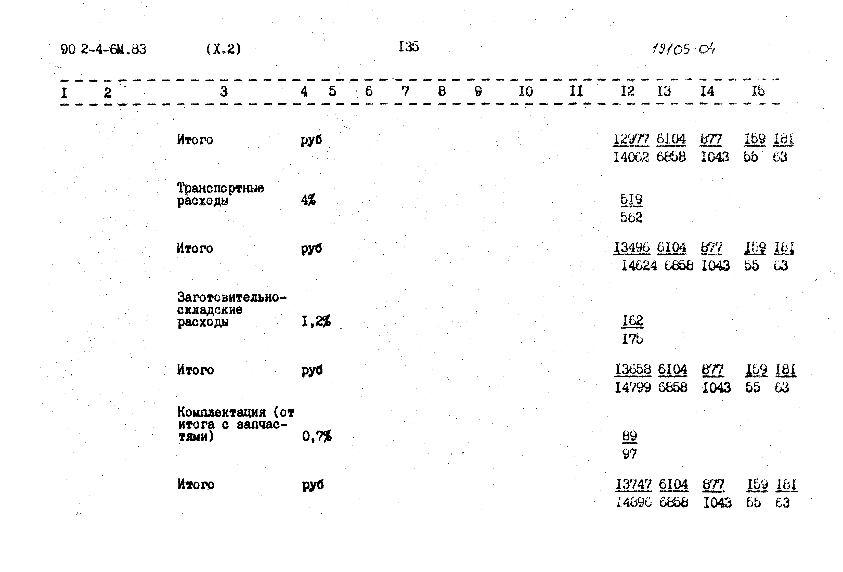 Типовой проект 902-4-6м.83
