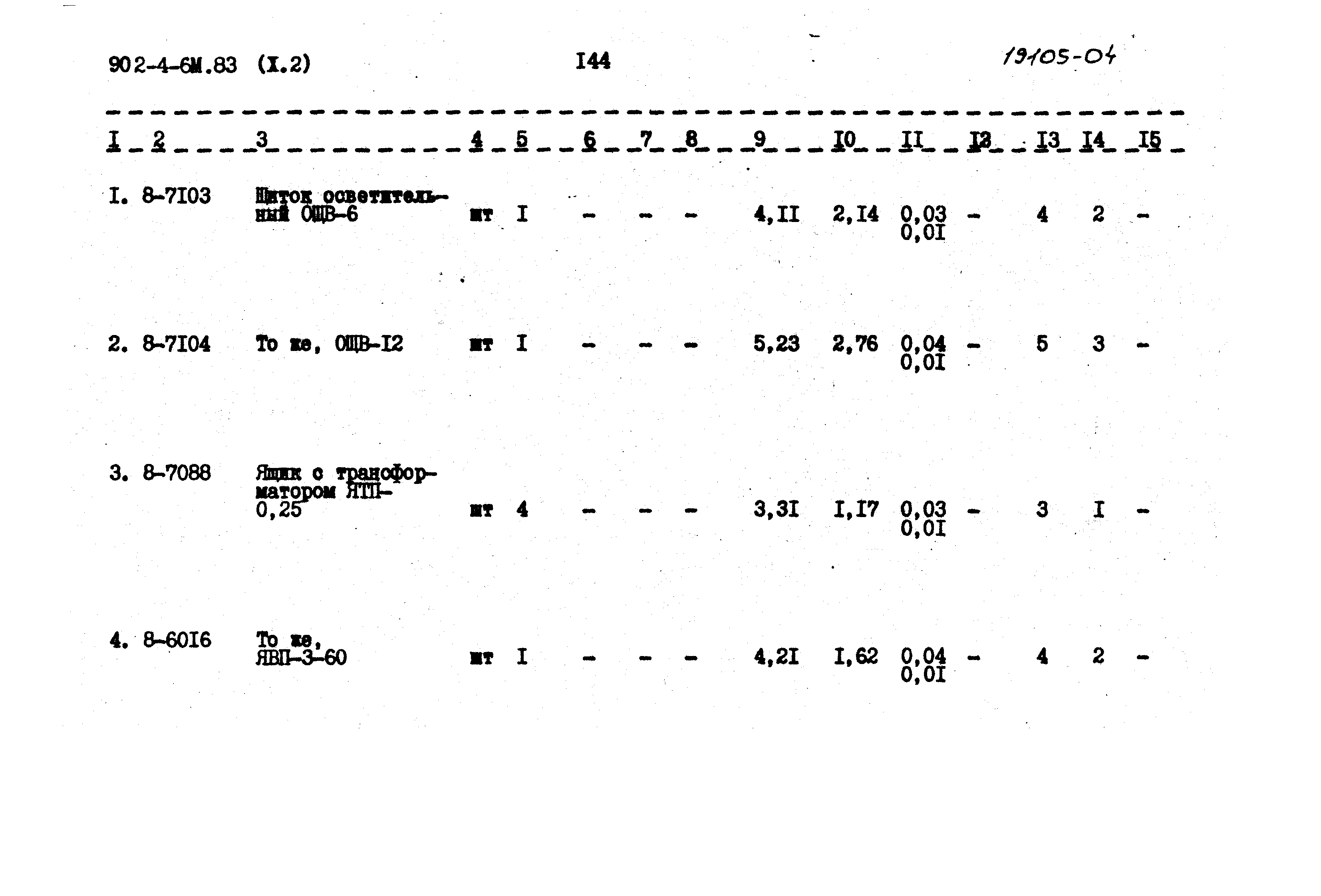 Типовой проект 902-4-6м.83