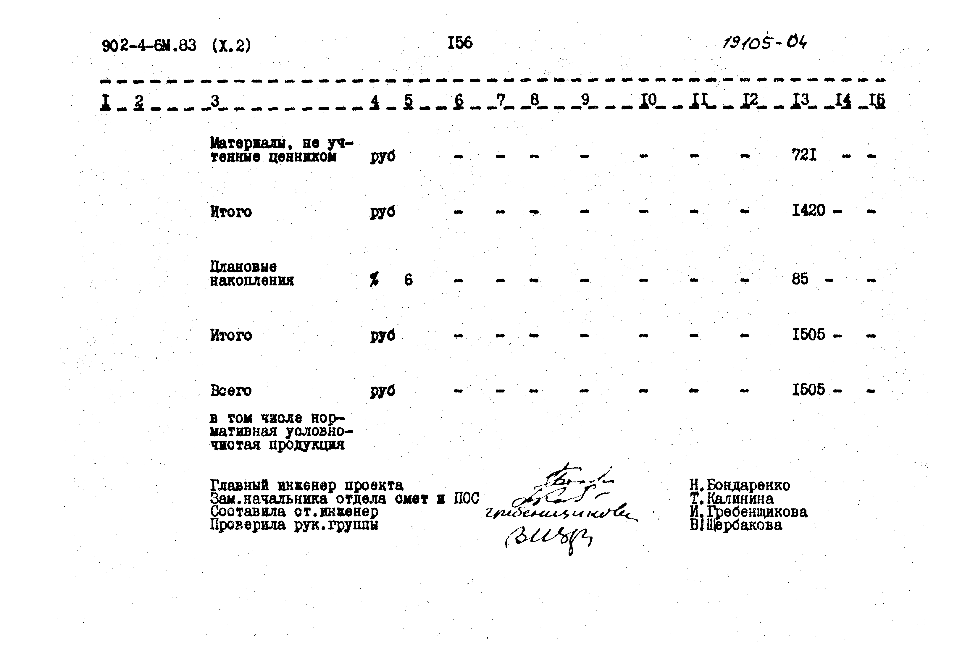 Типовой проект 902-4-6м.83