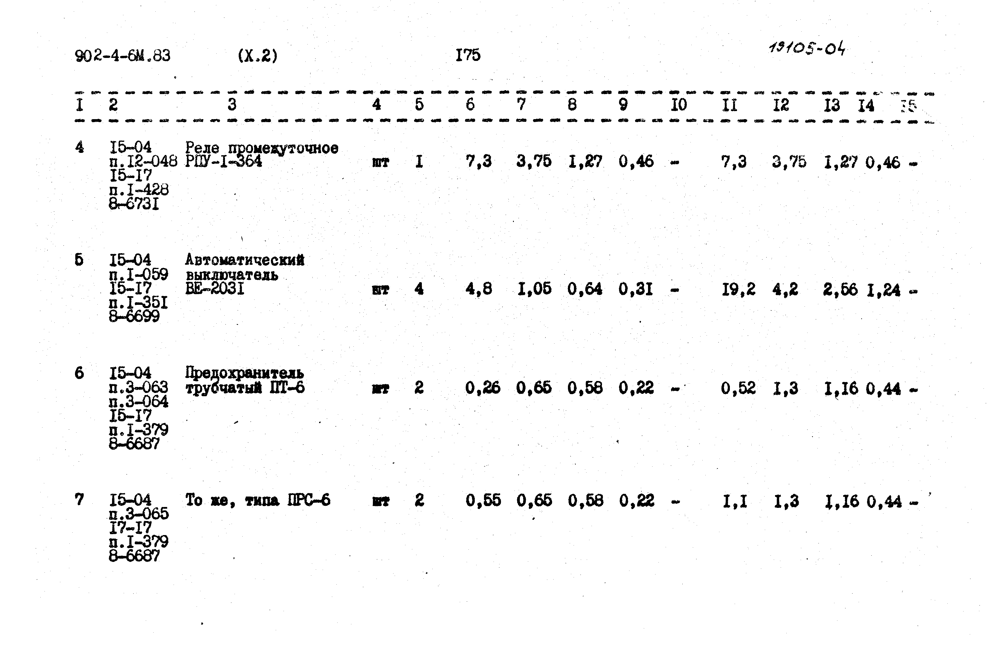 Типовой проект 902-4-6м.83