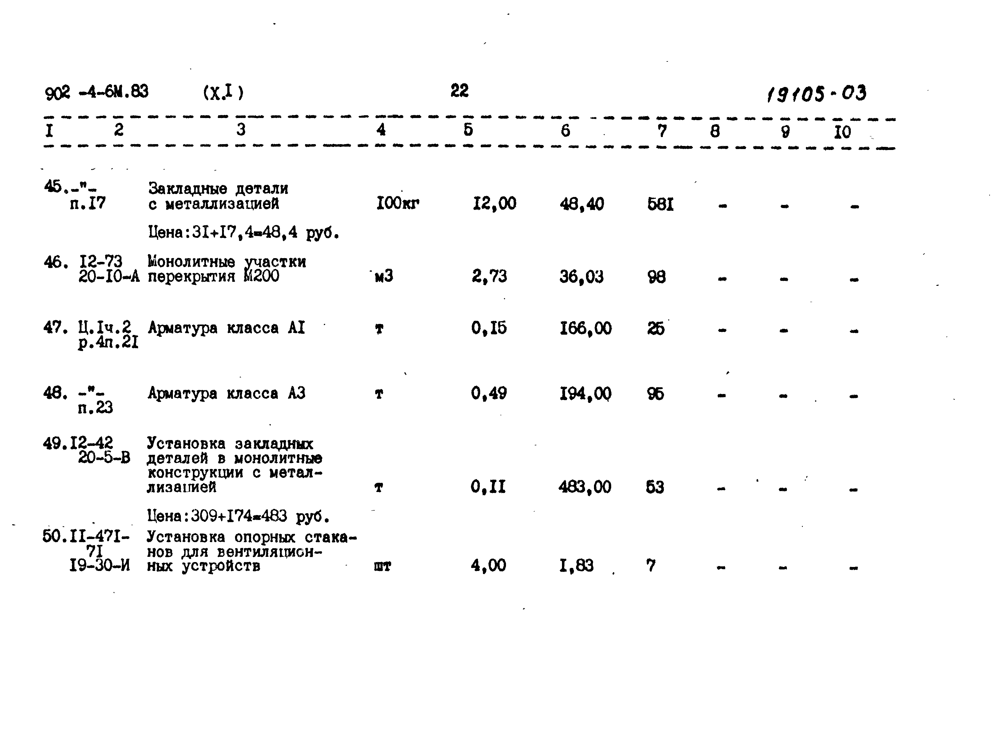 Типовой проект 902-4-6м.83