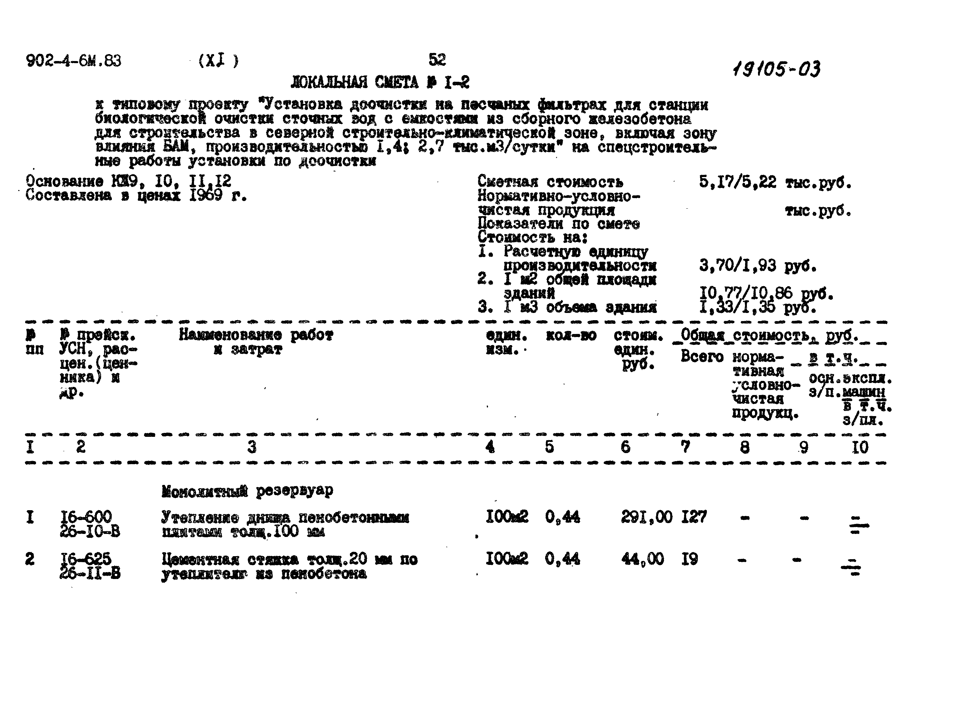 Типовой проект 902-4-6м.83
