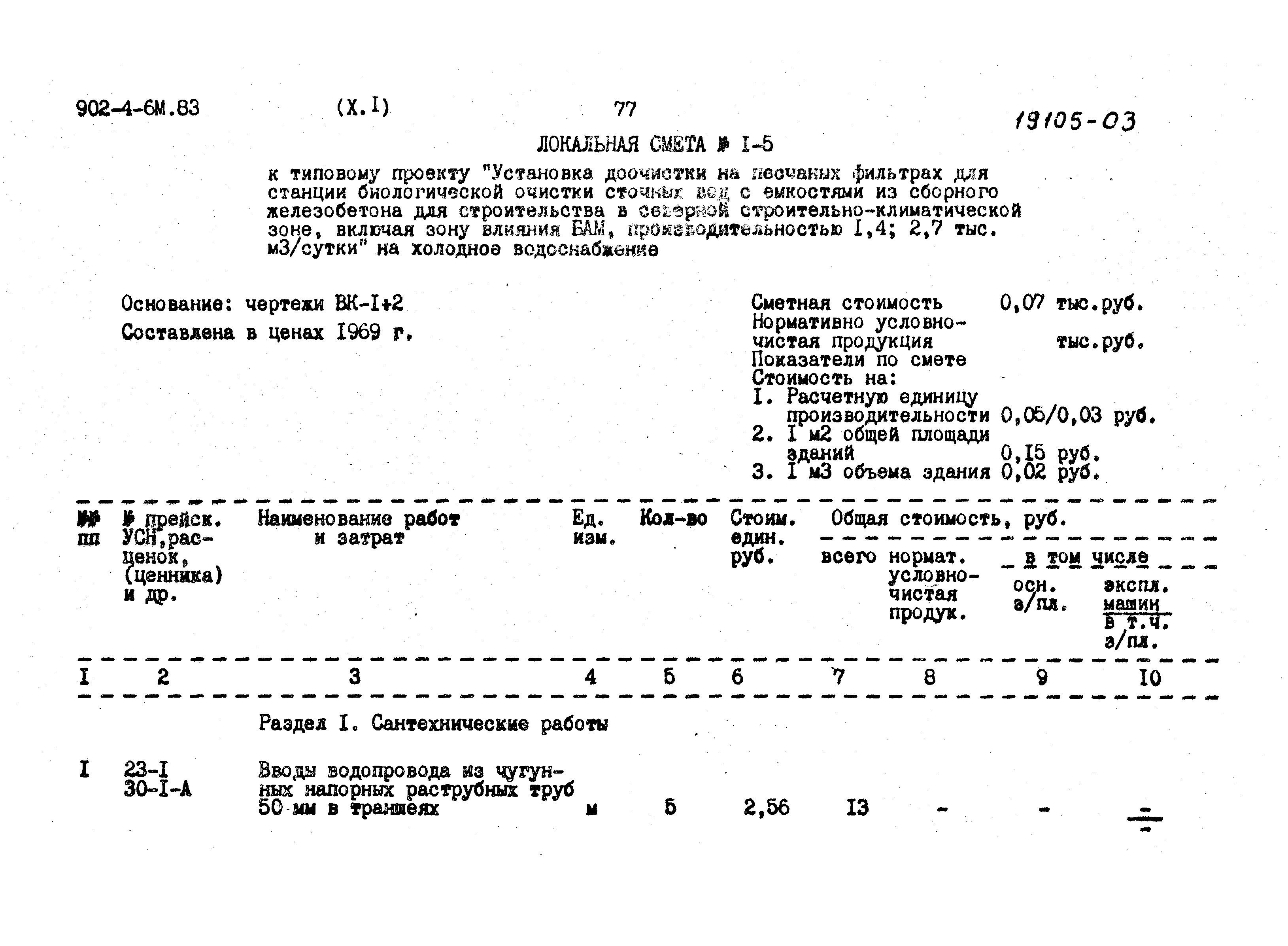 Типовой проект 902-4-6м.83