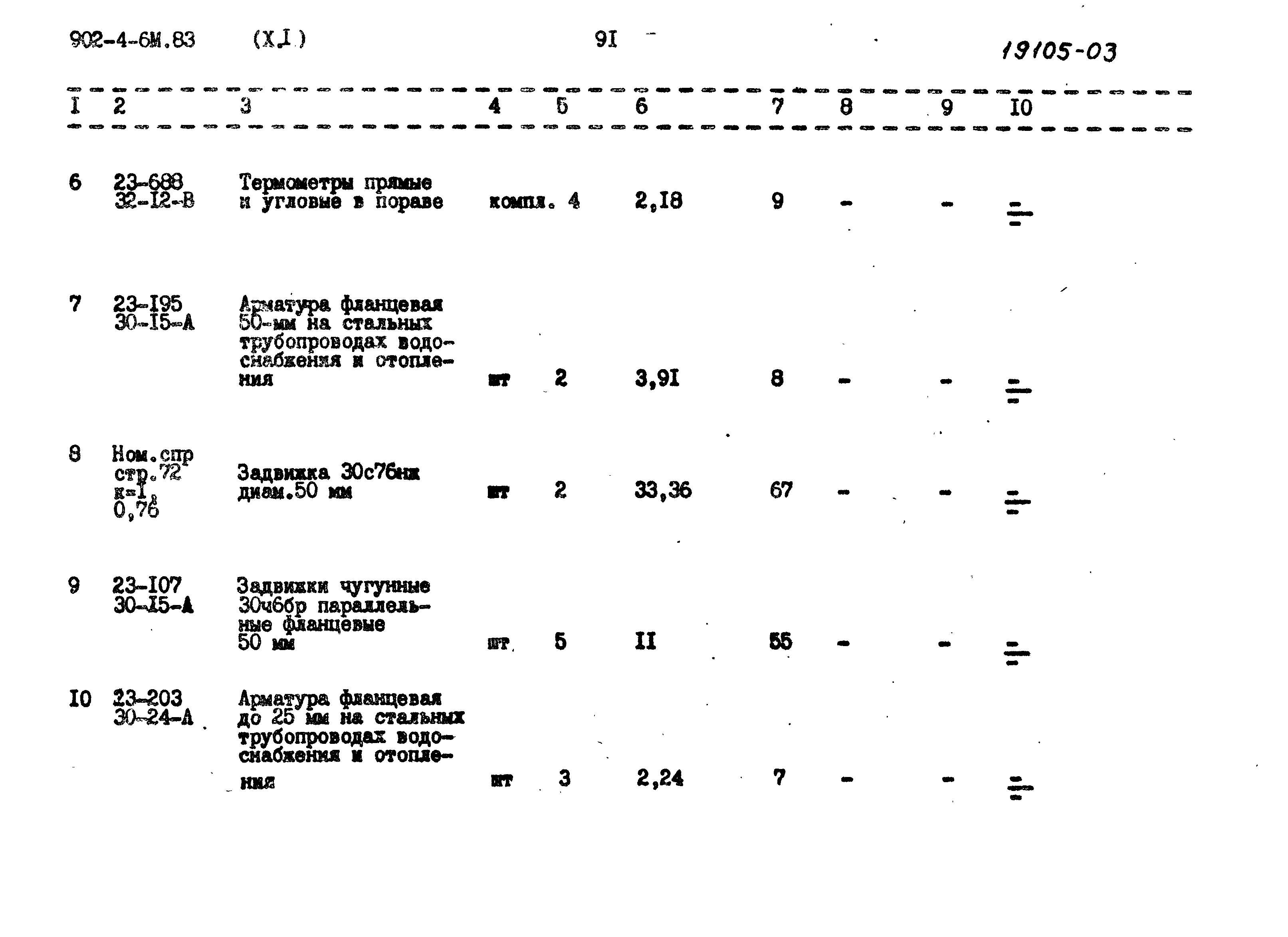 Типовой проект 902-4-6м.83