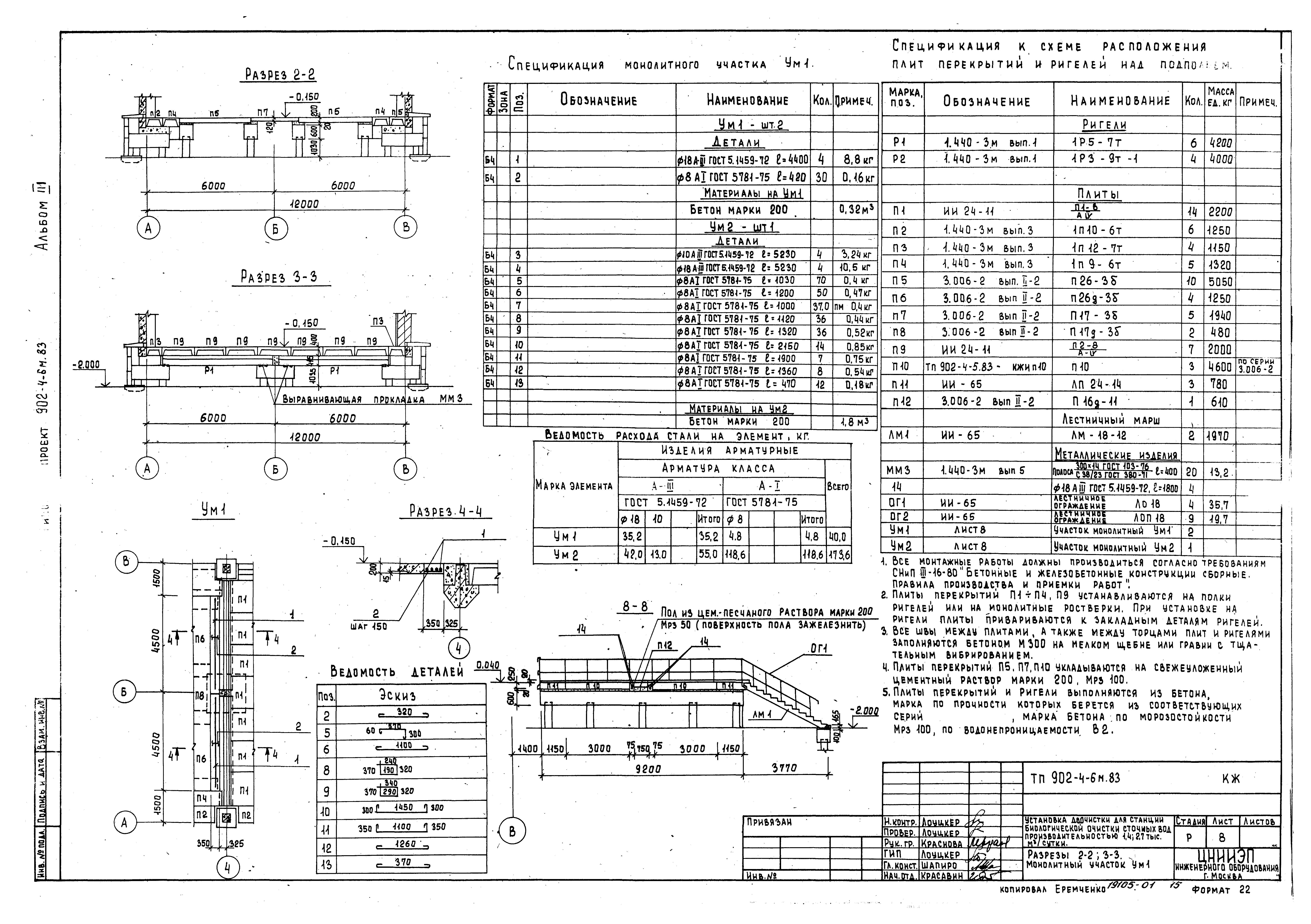 Типовой проект 902-4-6м.83