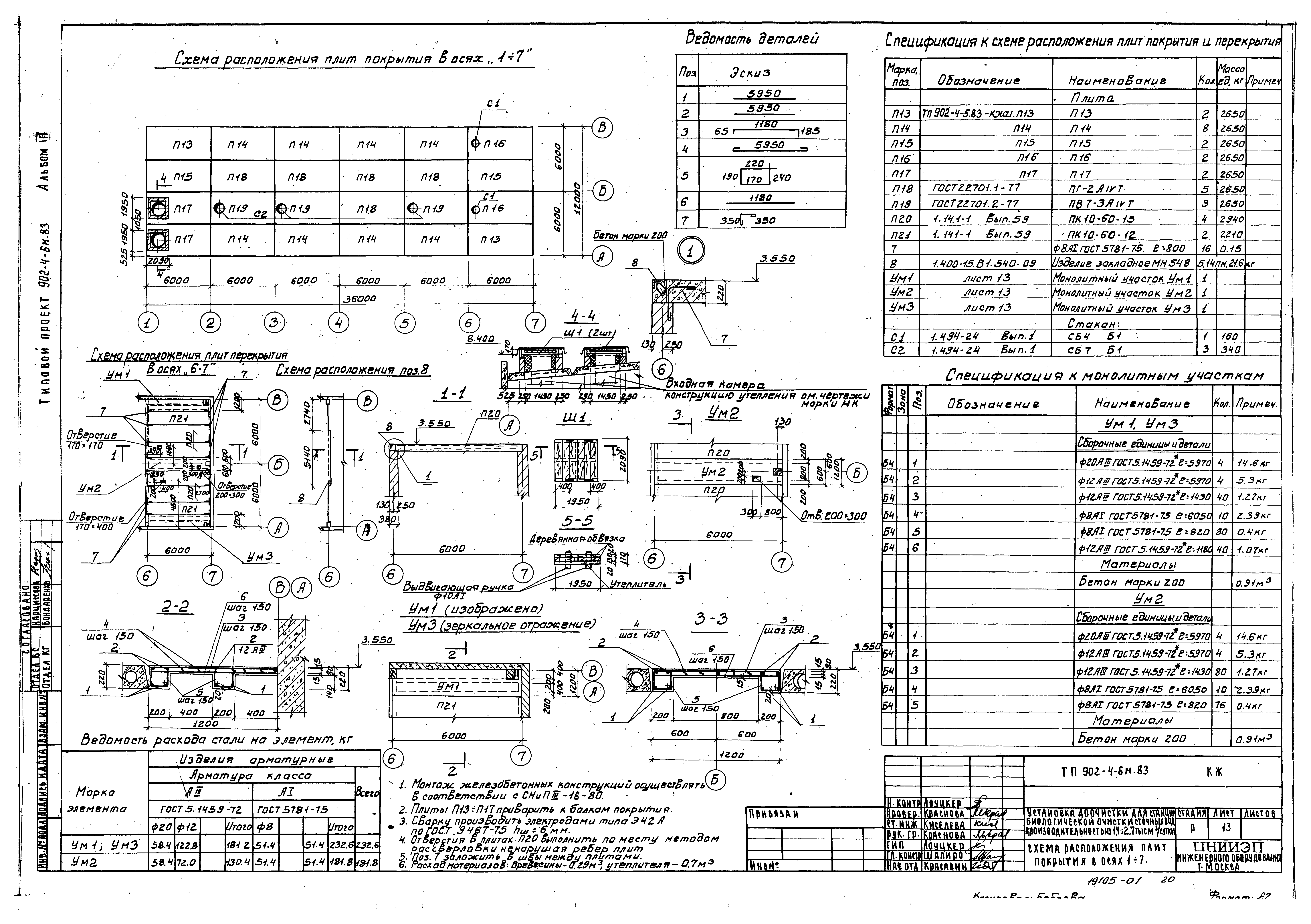 Типовой проект 902-4-6м.83