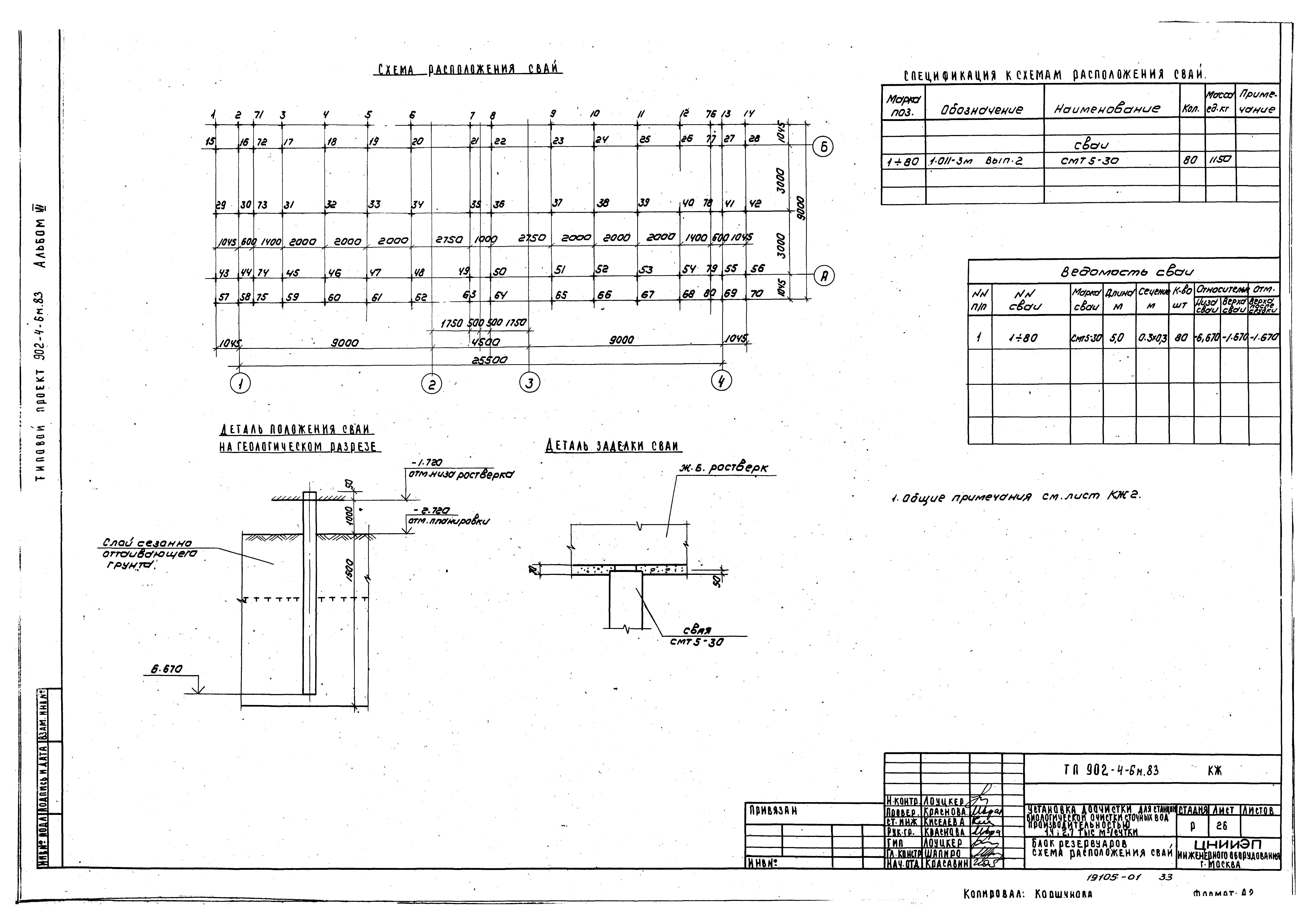 Типовой проект 902-4-6м.83