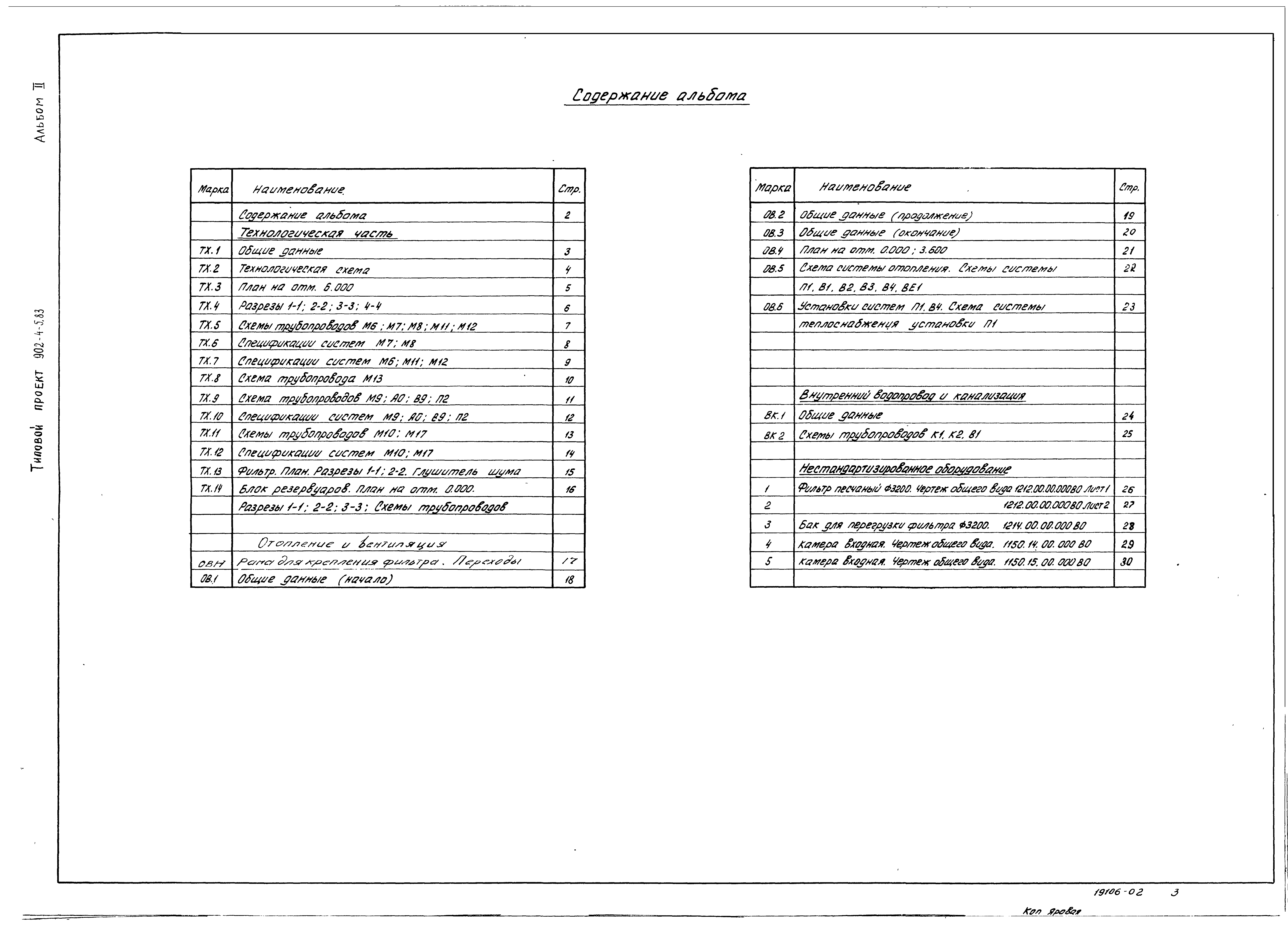 Типовой проект 902-4-6м.83