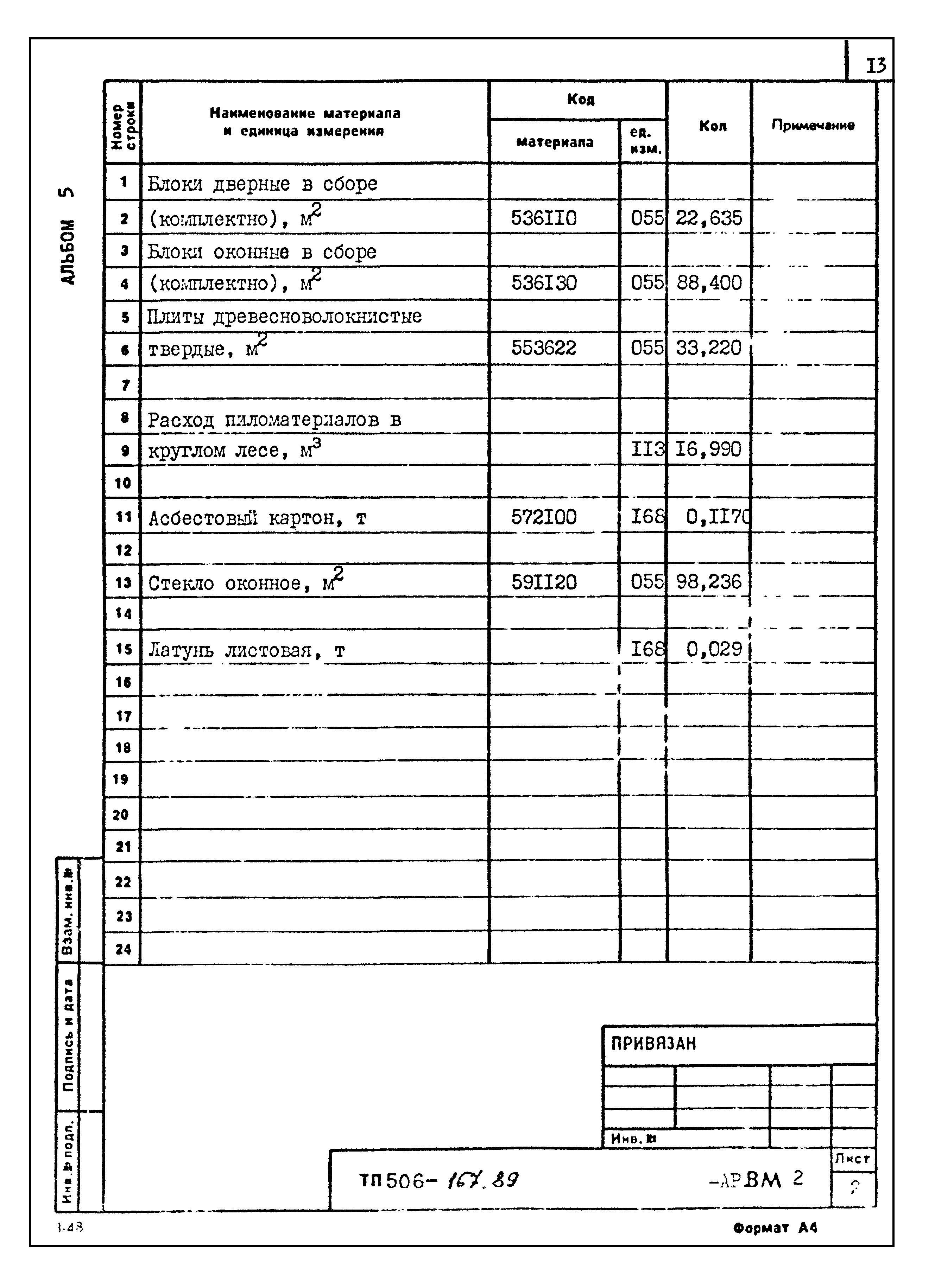 Типовой проект 506-167.89