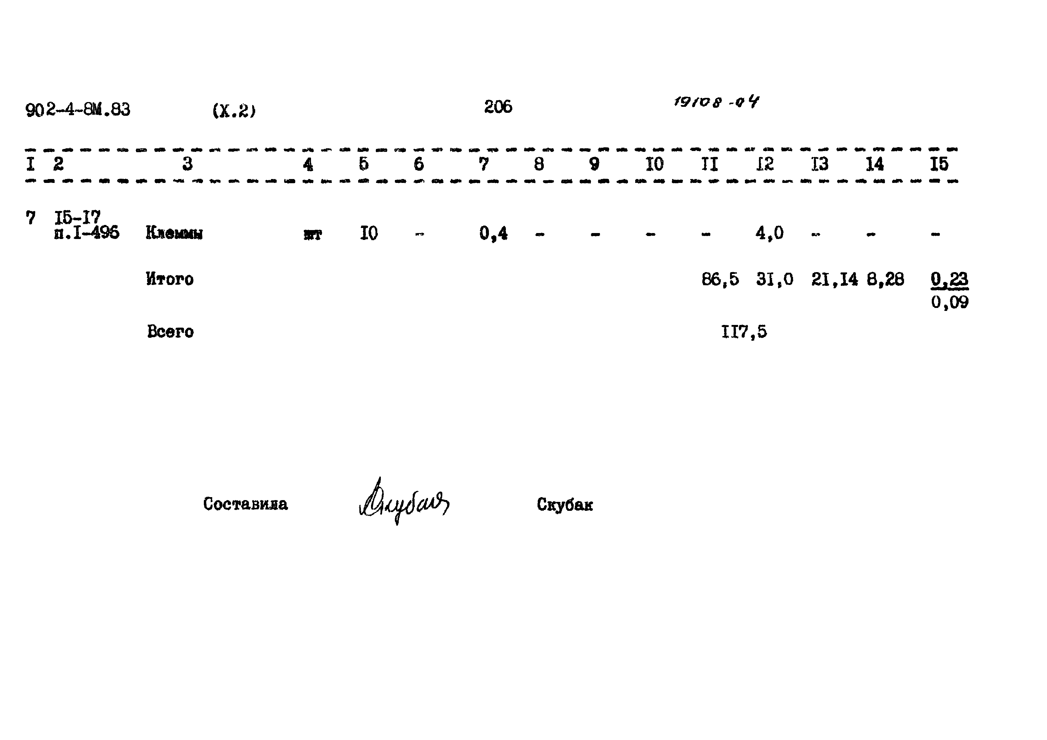Типовой проект 902-4-8м.83