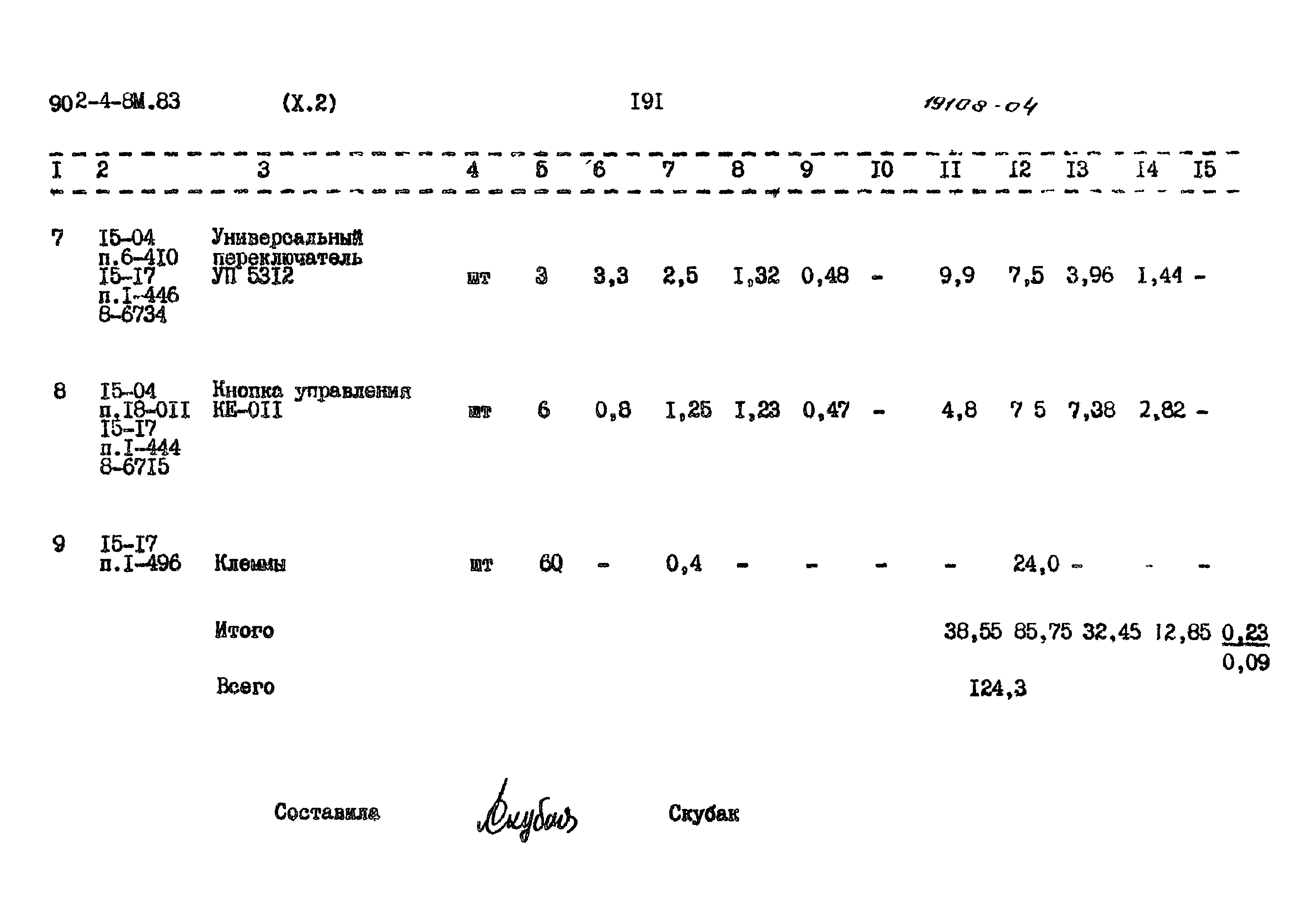 Типовой проект 902-4-8м.83