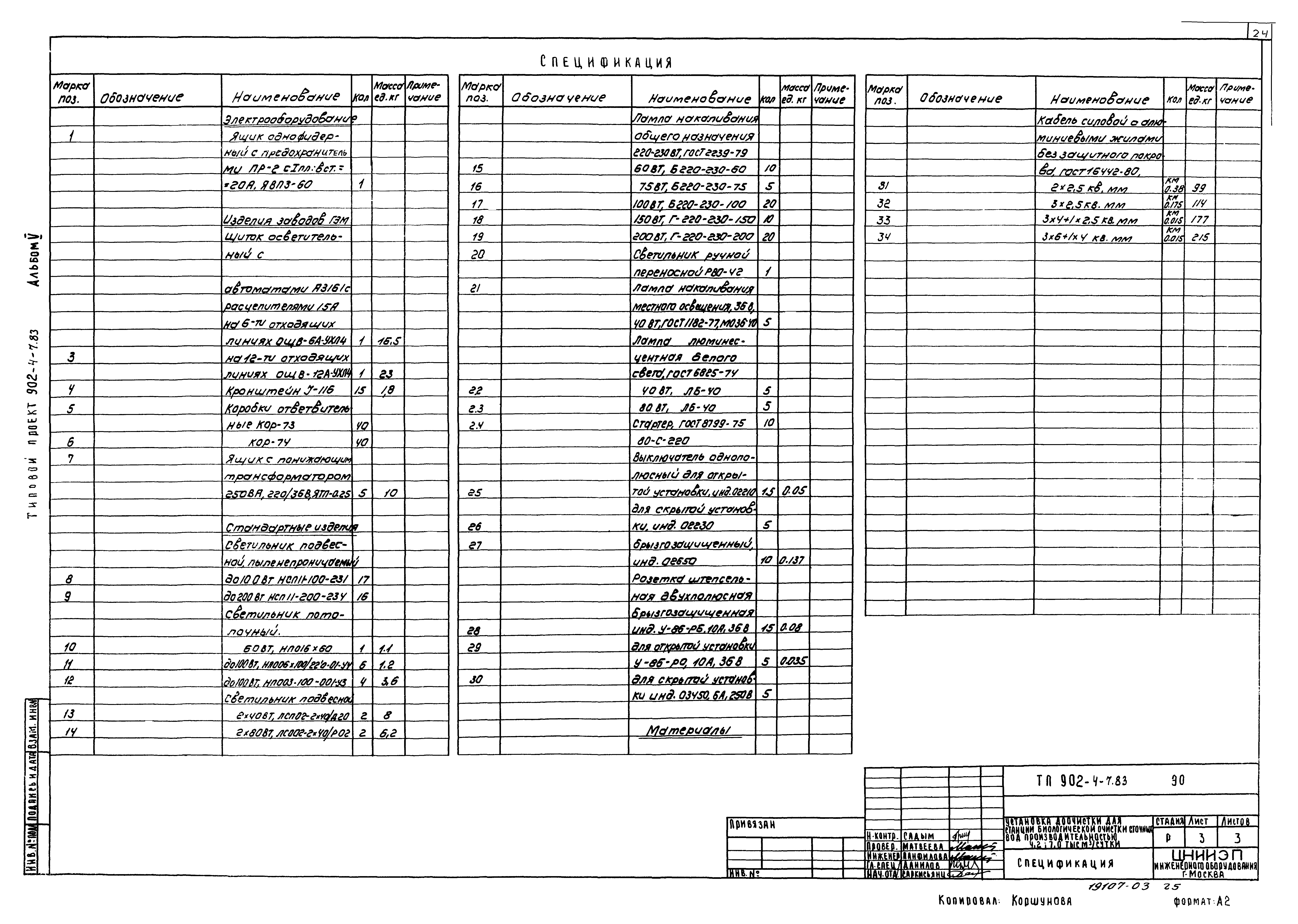 Типовой проект 902-4-8м.83
