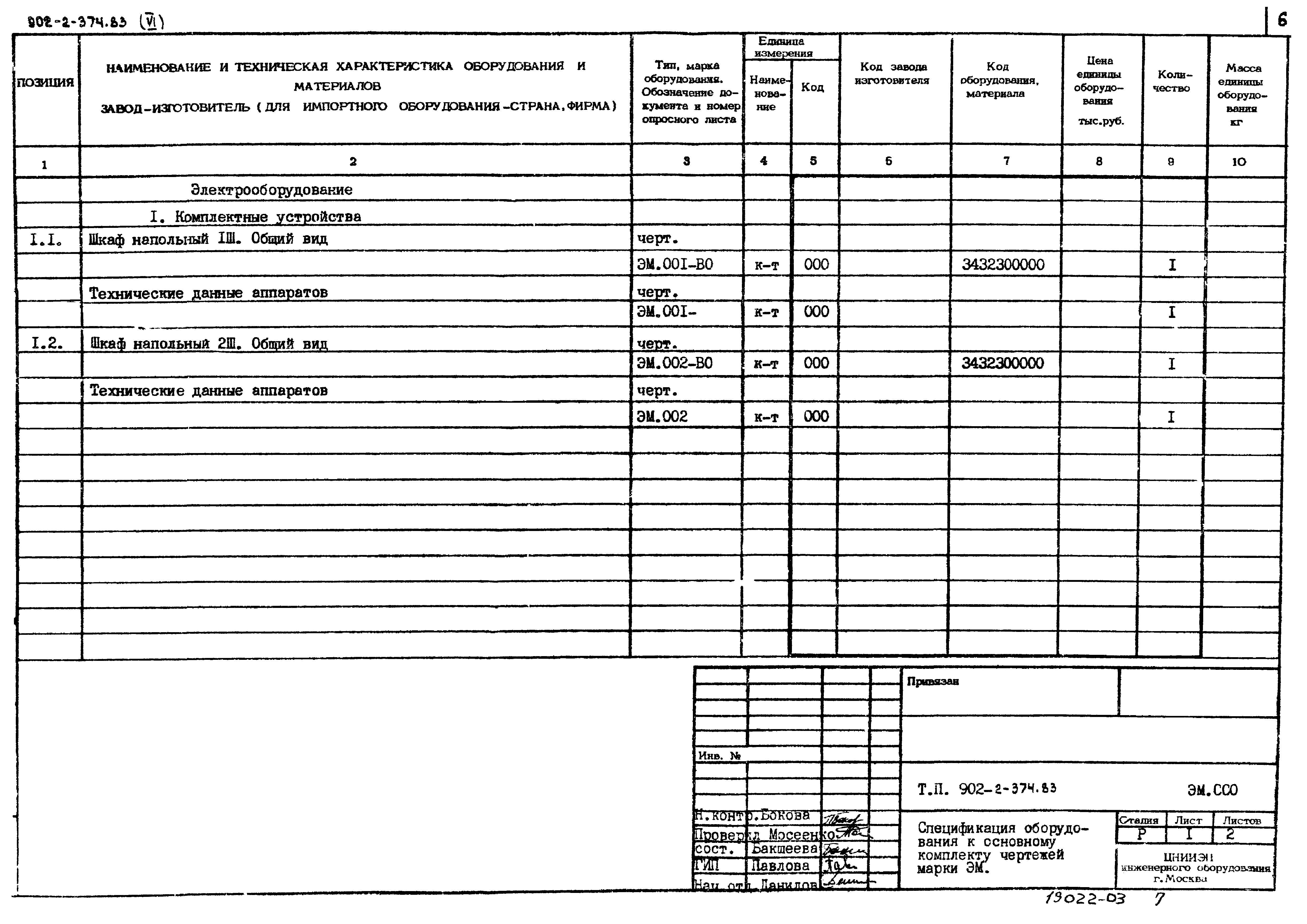 Типовой проект 902-2-374.83