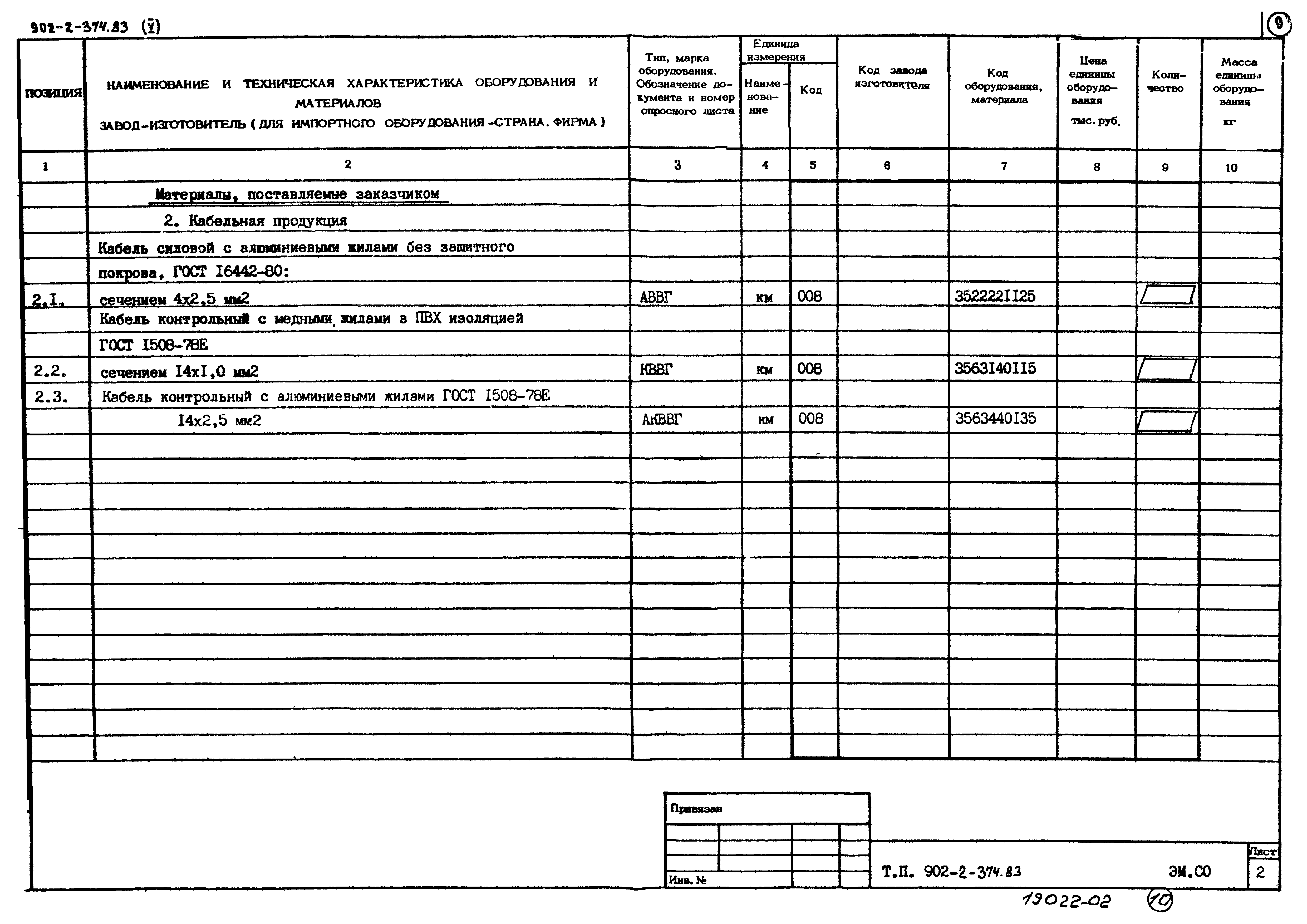 Типовой проект 902-2-374.83